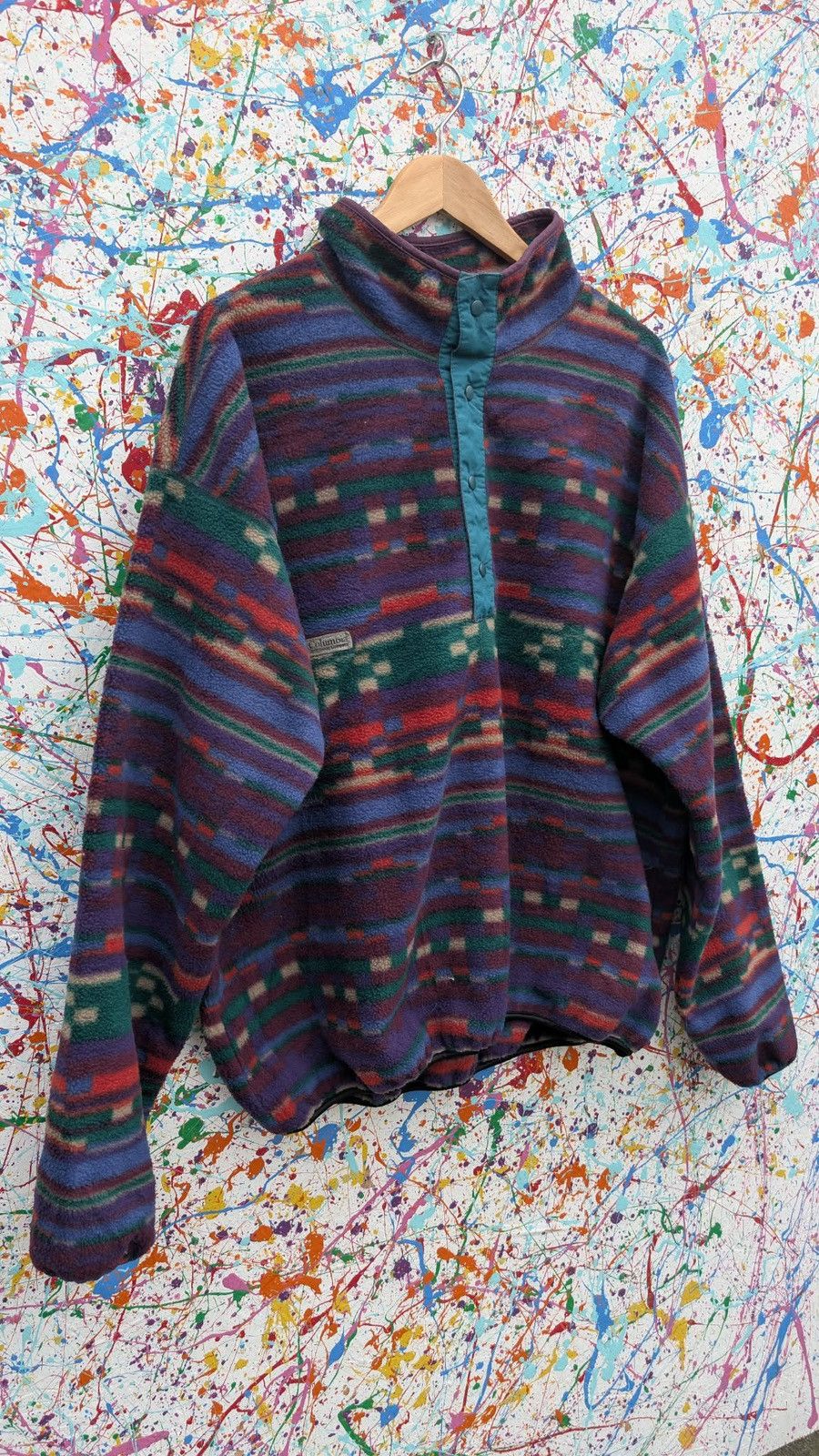 Columbia Vintage columbia fleece 90s Aztec navajo pattern XL Size US XL / EU 56 / 4 - 3 Thumbnail