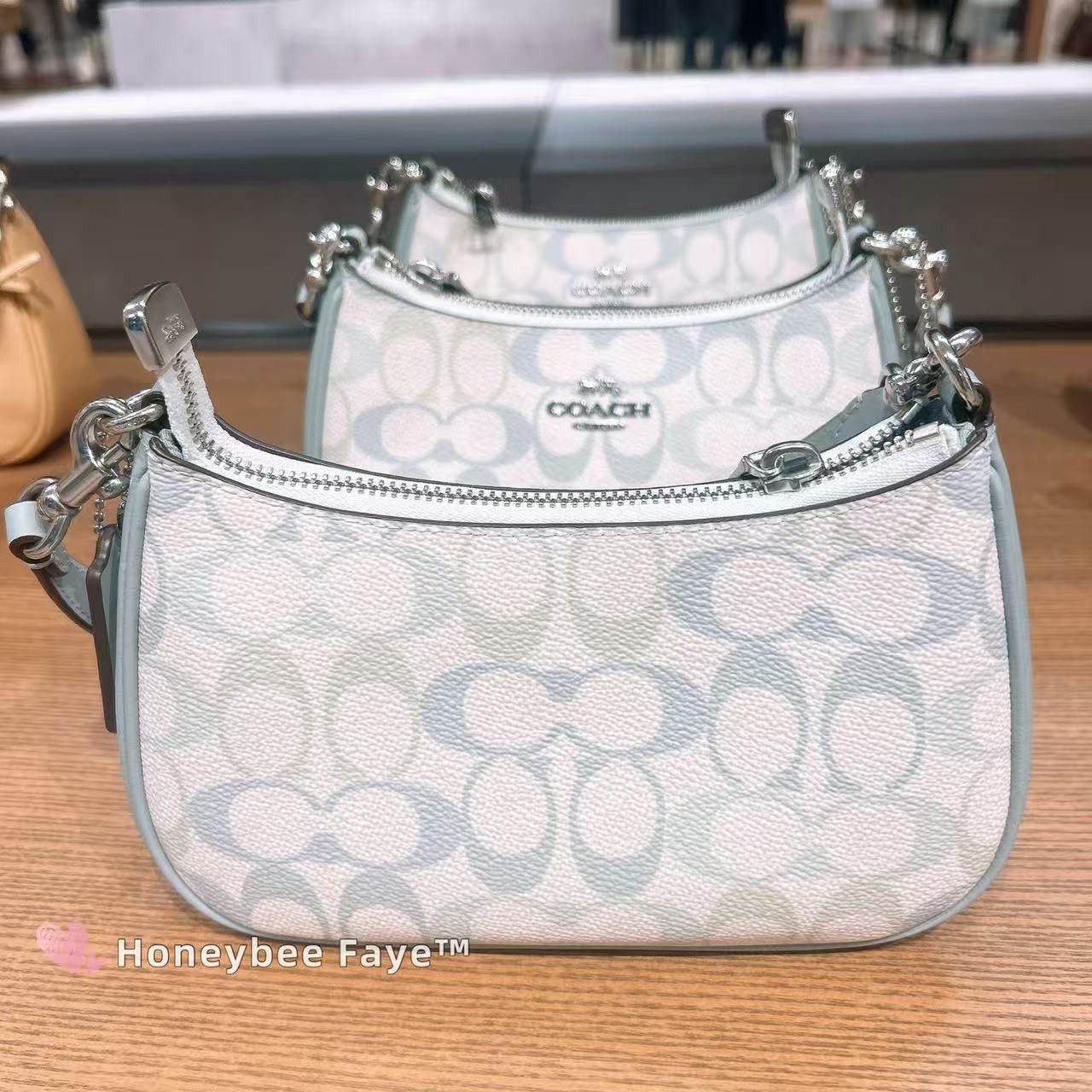 Coach Teri Mini Crossbody Bag In Pretty Signature Canvas CDW52 Size ONE SIZE - 4 Thumbnail
