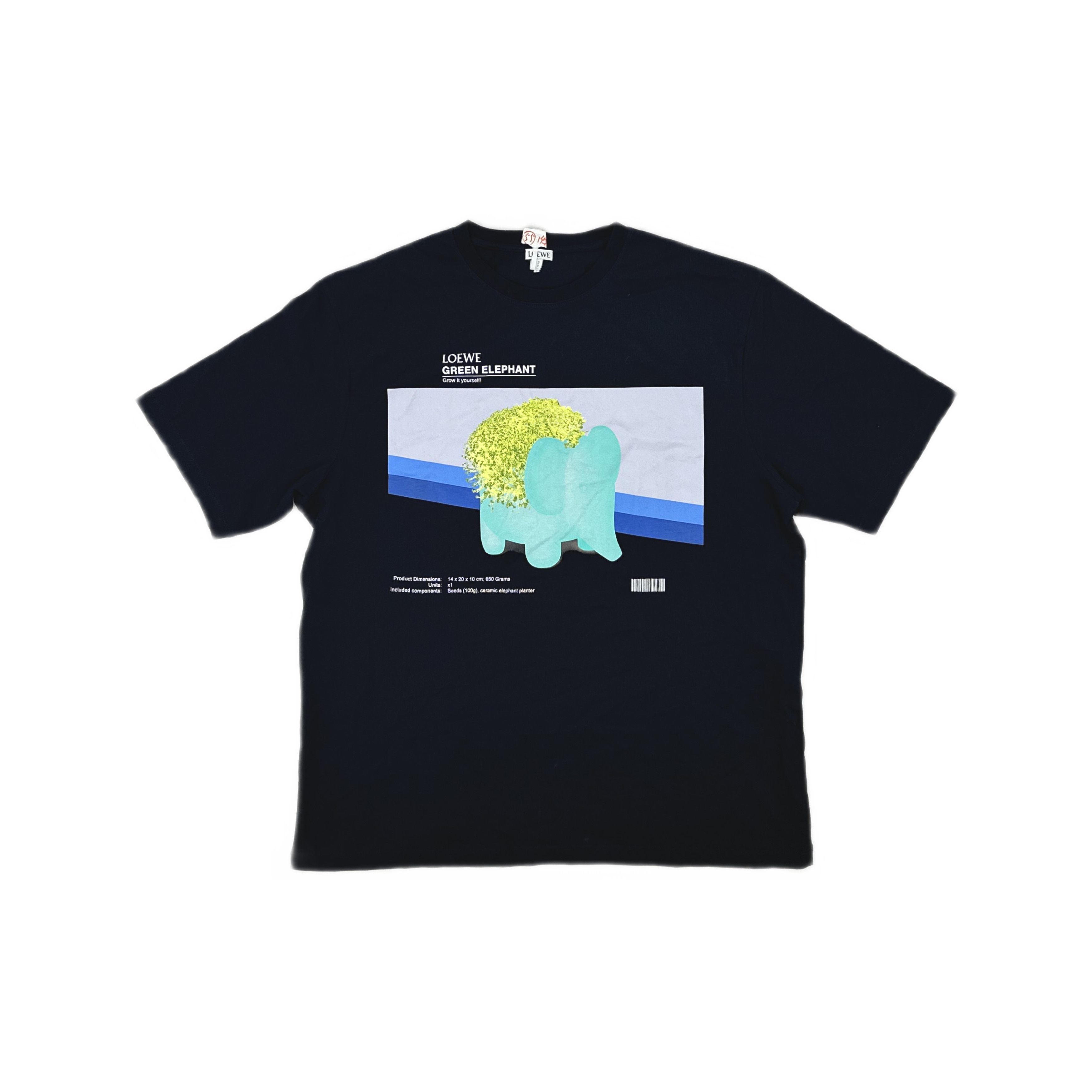 Loewe Loewe Green Elephant Graphic T-Shirt Size M Size US M / EU 48-50 / 2 - 1 Thumbnail