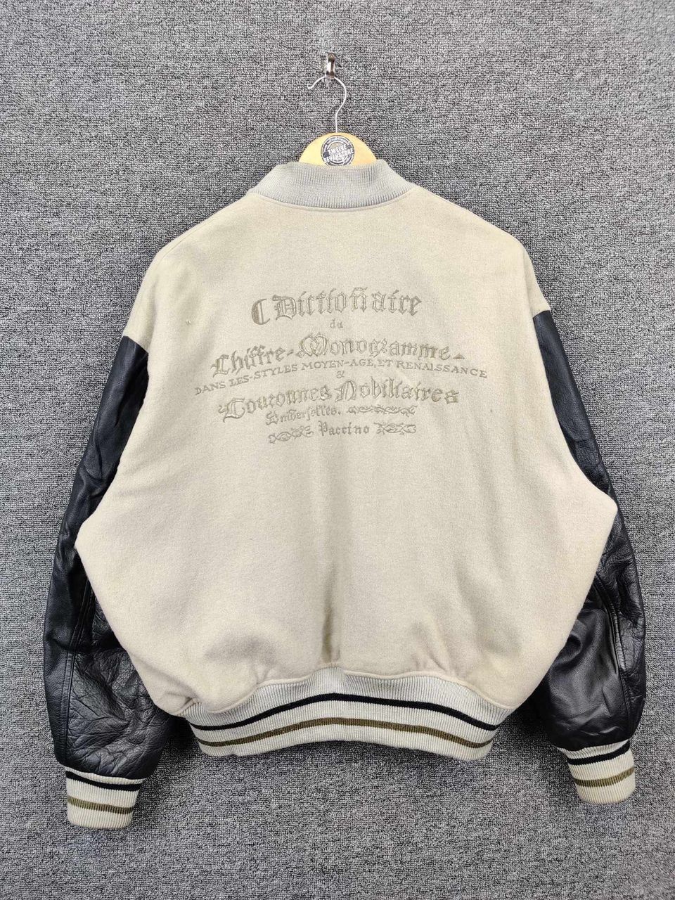 Japanese Brand Vintage Paccino Club Embroidery Varsity Leather Jacket Size US XL / EU 56 / 4 - 1 Thumbnail