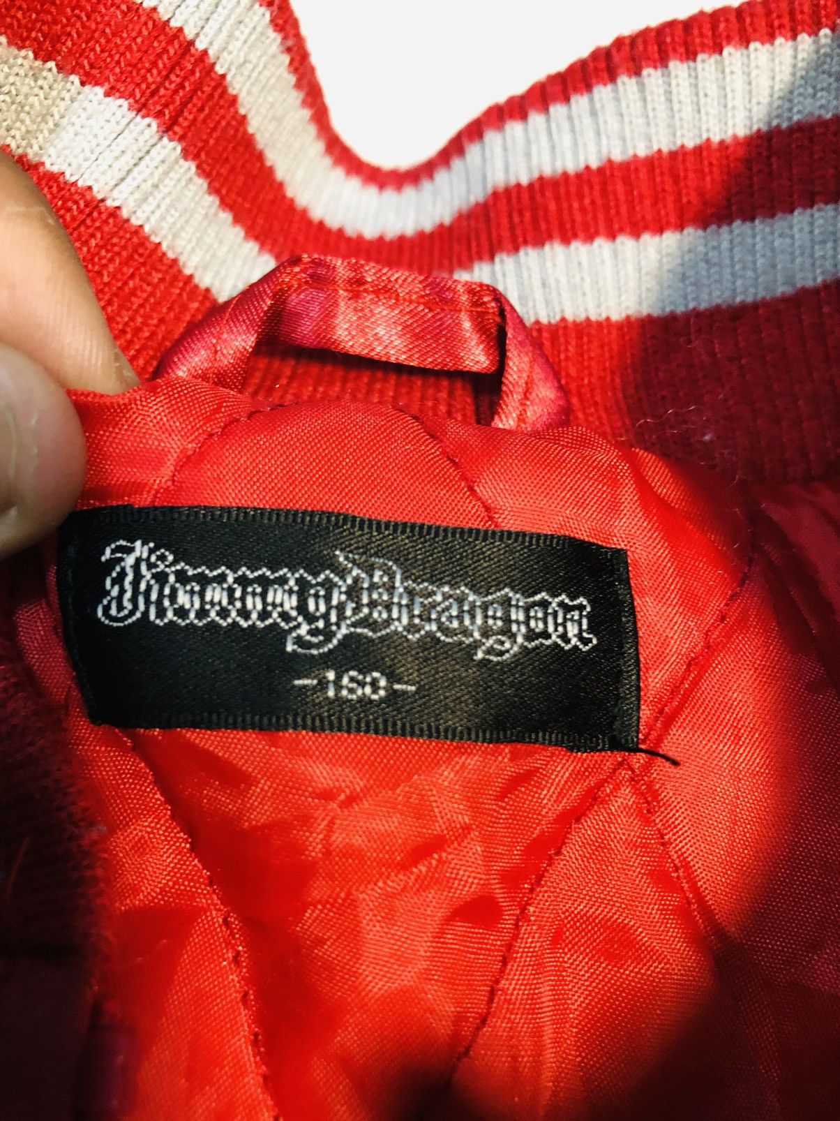 Japanese Brand Vintage Dragon Sukajan Embroidery Jacket By Jimmy Dragon (7) Size US L / EU 52-54 / 3 - 8 Thumbnail