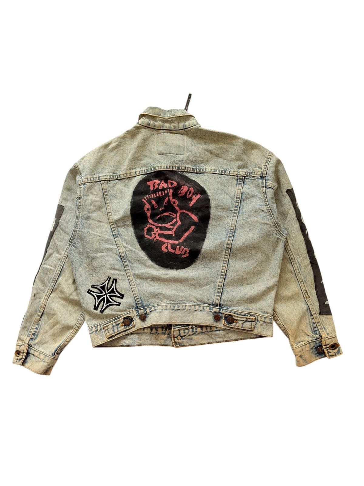 Levi's Vintage Clothing LEVIS TRUCKER JACKET PATCHWORK Size US M / EU 48-50 / 2 - 2 Thumbnail