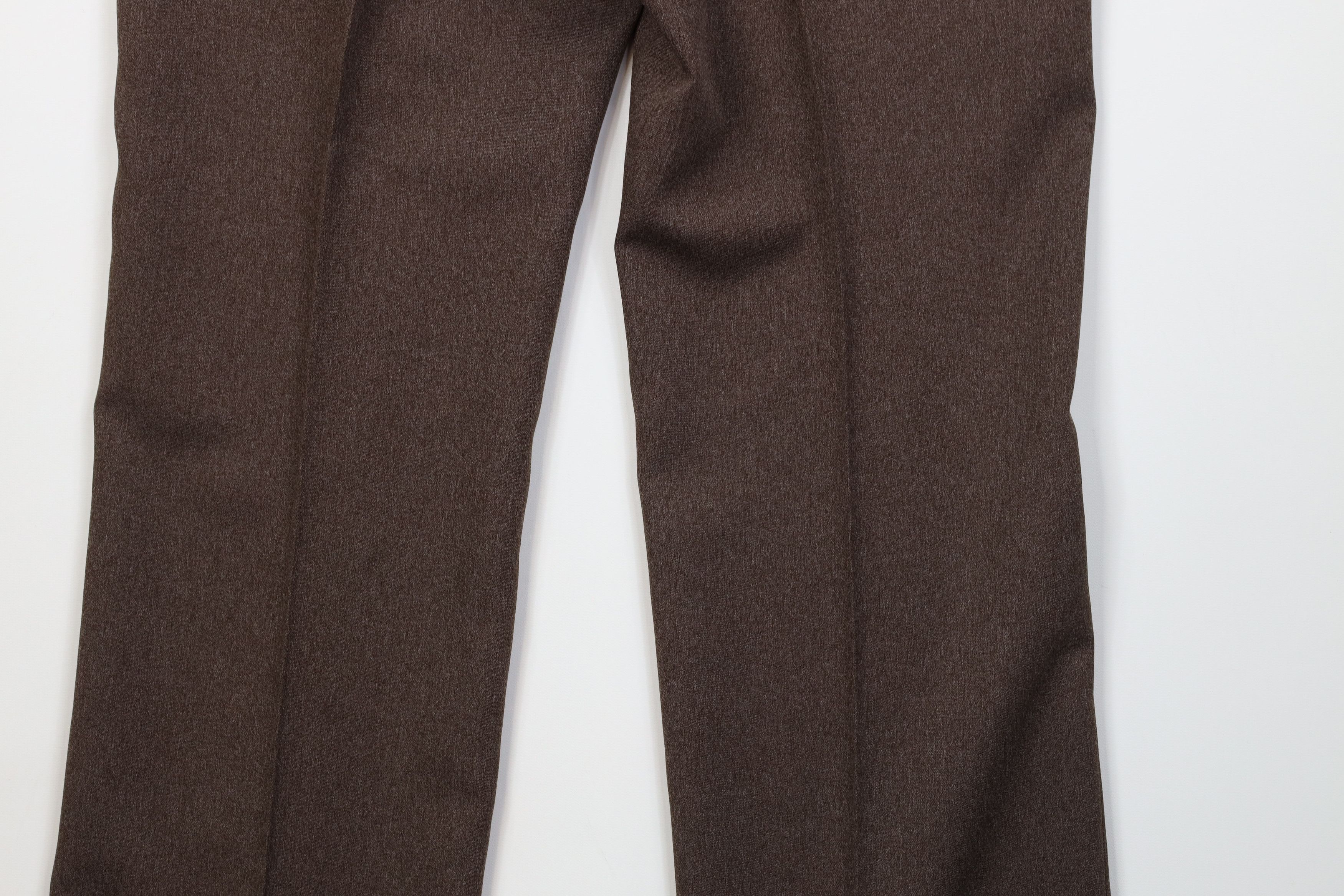 Levi's Vintage 70s Levis Knit Flared Wide Leg Chino Pants Brown USA Size US 32 / EU 48 - 12 Thumbnail