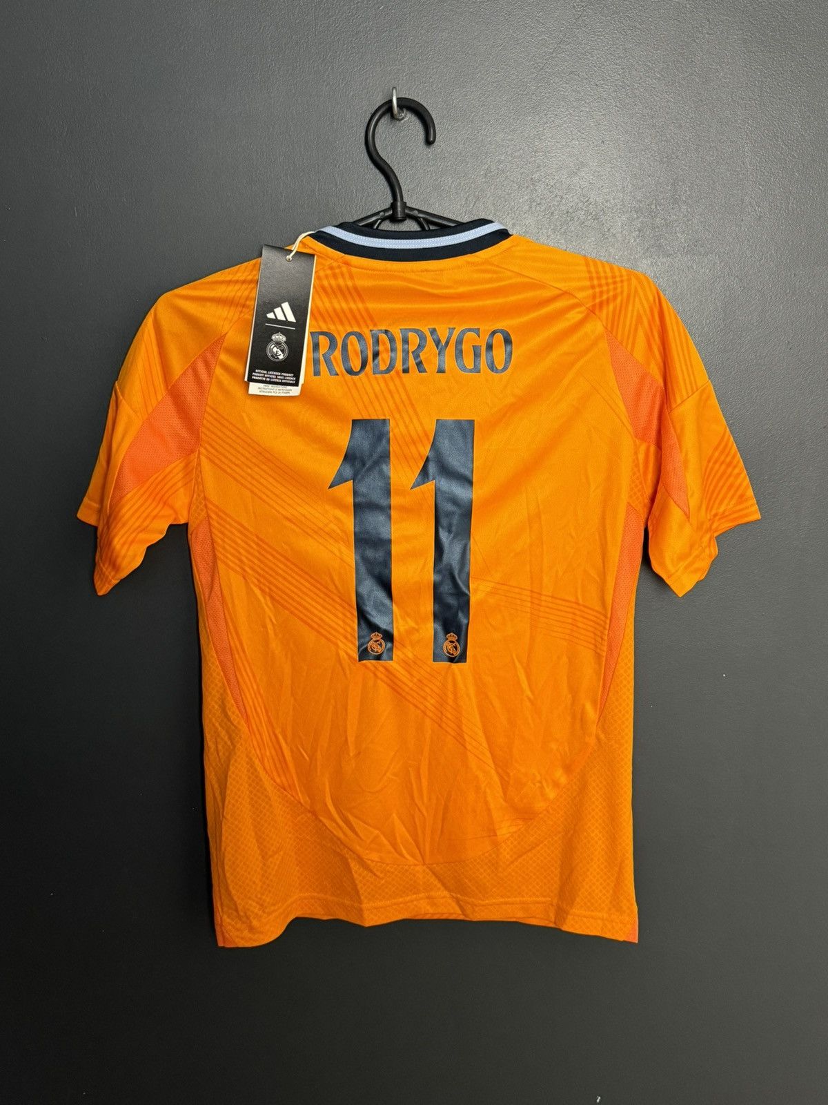 Adidas KIDS New Real Madrid 24/25 Away Rodrygo Football Jersey Size US XS / EU 42 / 0 - 1 Thumbnail