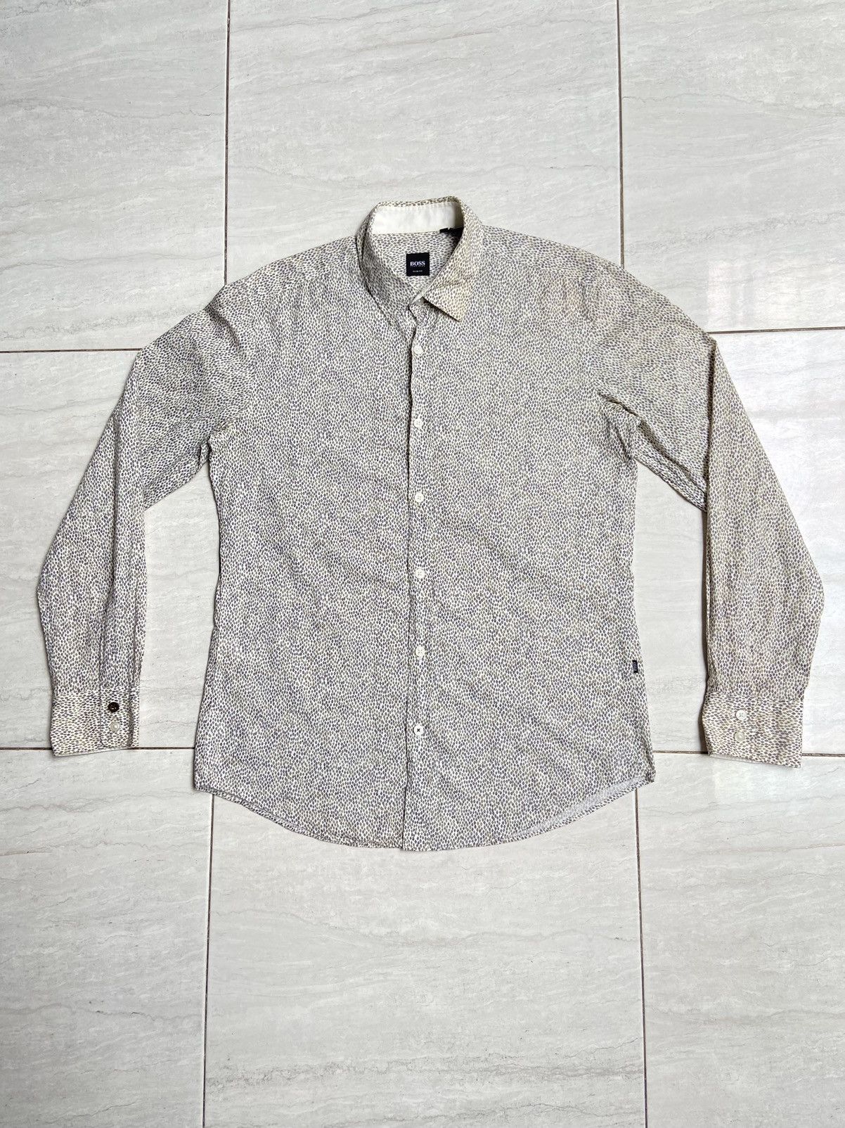 Hugo Boss BOSS HUGO BOSS Motive Shirt Size US M / EU 48-50 / 2 - 7 Thumbnail