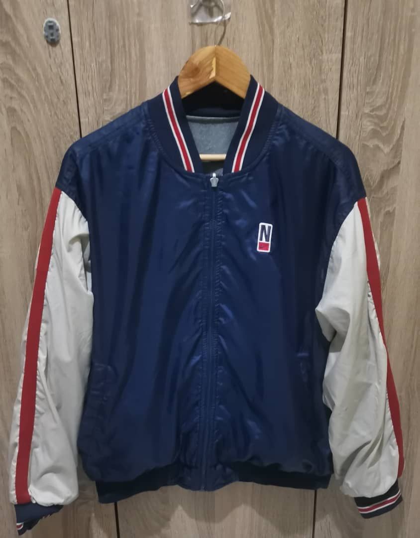 Nike × Vintage vintage Nike Reversible Jacket Size US M / EU 48-50 / 2 - 1 Thumbnail