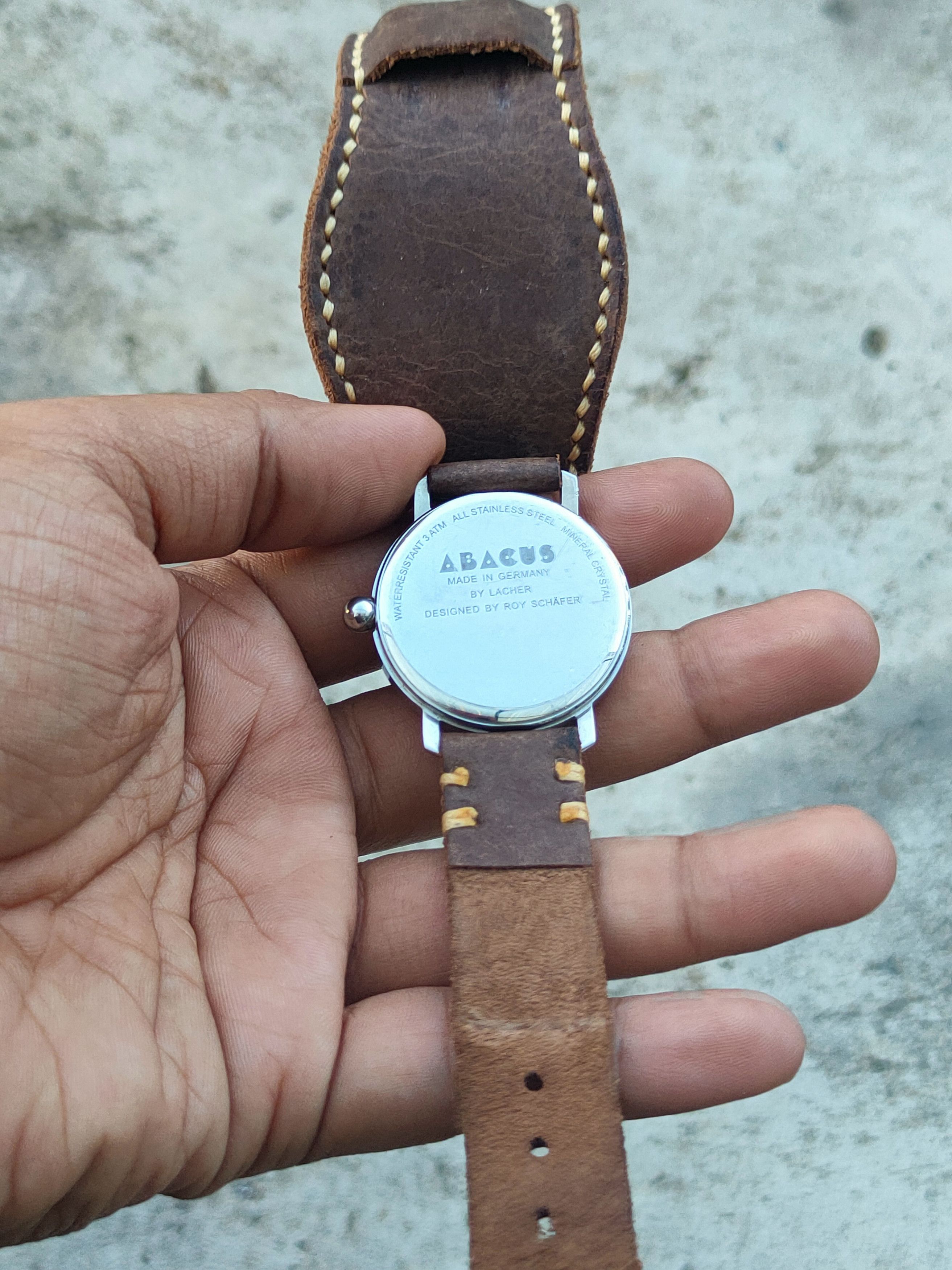 Vintage Abacus By Roy Schafer by Lacher german made rare watch Size ONE SIZE - 9 Thumbnail