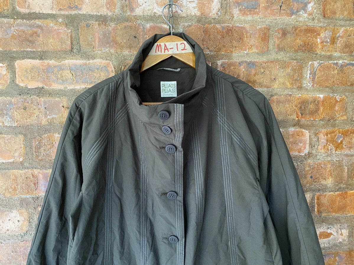 Pleats Please Issey Miyake 🔥1990s Issey Miyake Padded long Jacket Size L / US 10 / IT 46 - 3 Thumbnail
