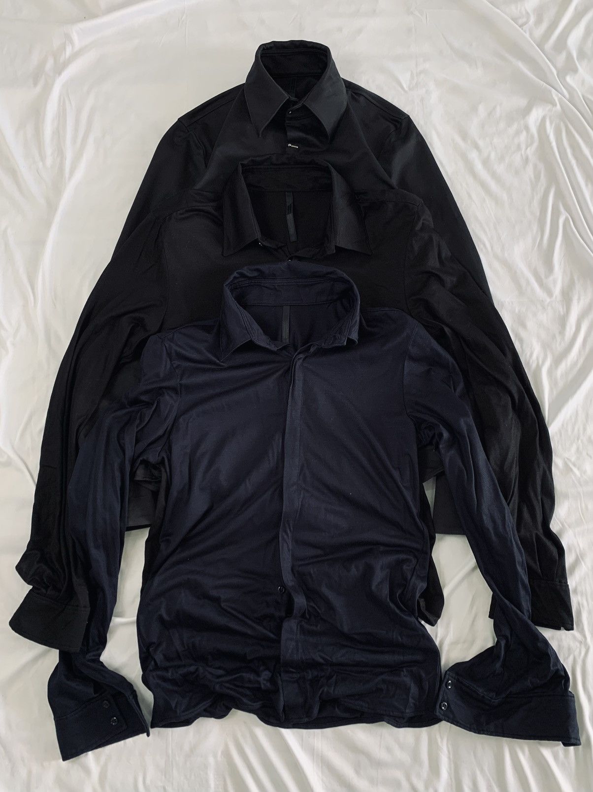 Japanese Brand comme des garcons style era shirt cut&sew material japan Size US M / EU 48-50 / 2 - 2 Thumbnail