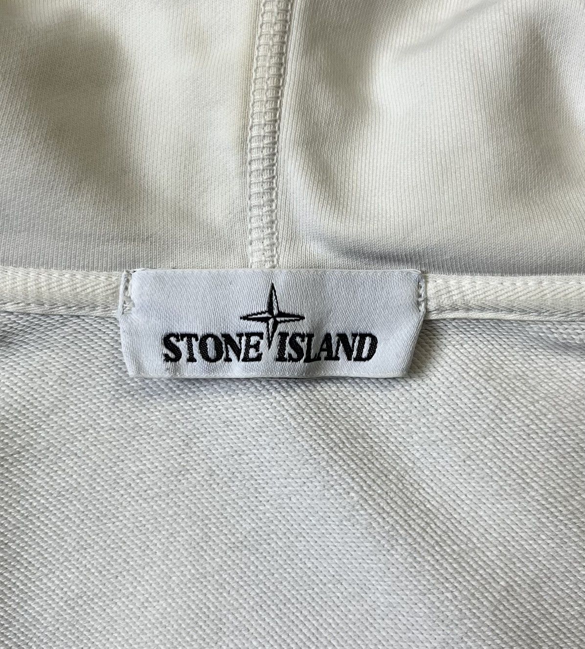 Stone Island Stone Island Hoodie Mens White Pullover Size XL Size US XL / EU 56 / 4 - 14 Thumbnail
