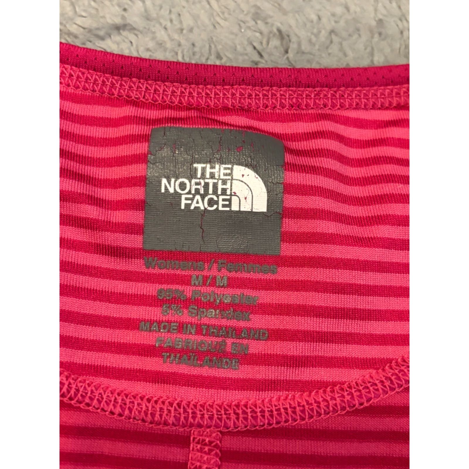 The North Face The North Face Vapor Wick Short Sleeved Top Womens Med Pink T Shirt Base Layer Size M / US 6-8 / IT 42-44 - 2 Thumbnail