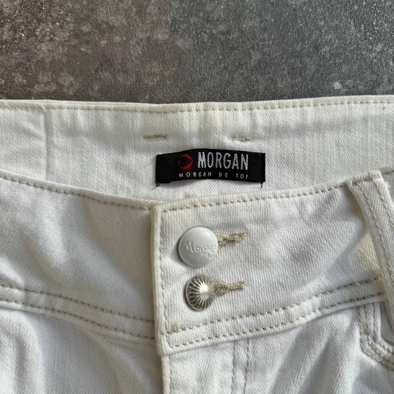 Morgan De Toi Y2K Morgan de Toi Vintage Double Zip Details Low Rise Jeans Size 30" / US 8 / IT 44 - 11 Thumbnail