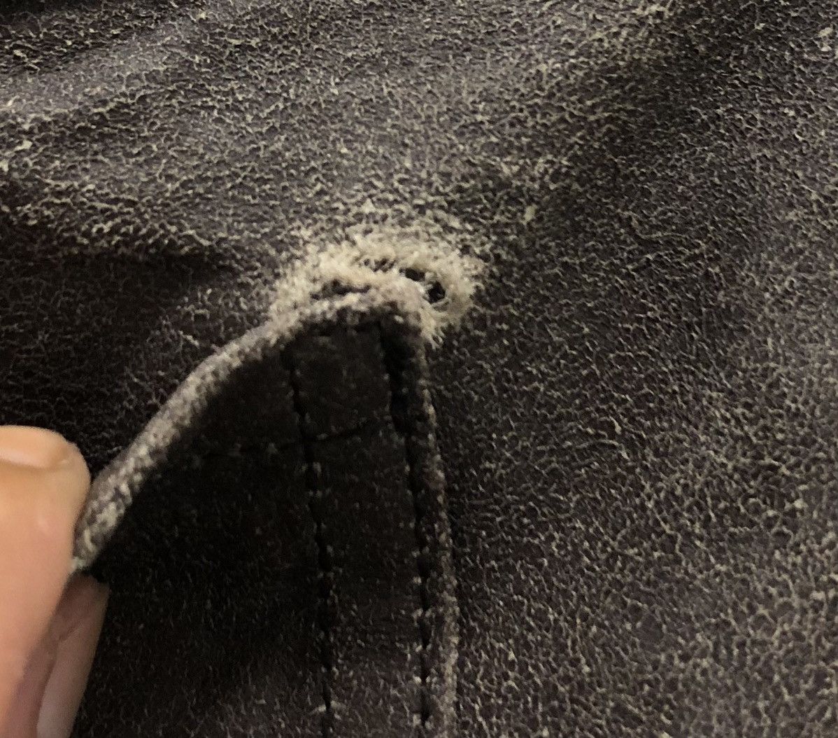 Katharine Hamnett London Vintage Katharine Hamnett London Composition Cow Skin Pants Size US 32 / EU 48 - 12 Thumbnail