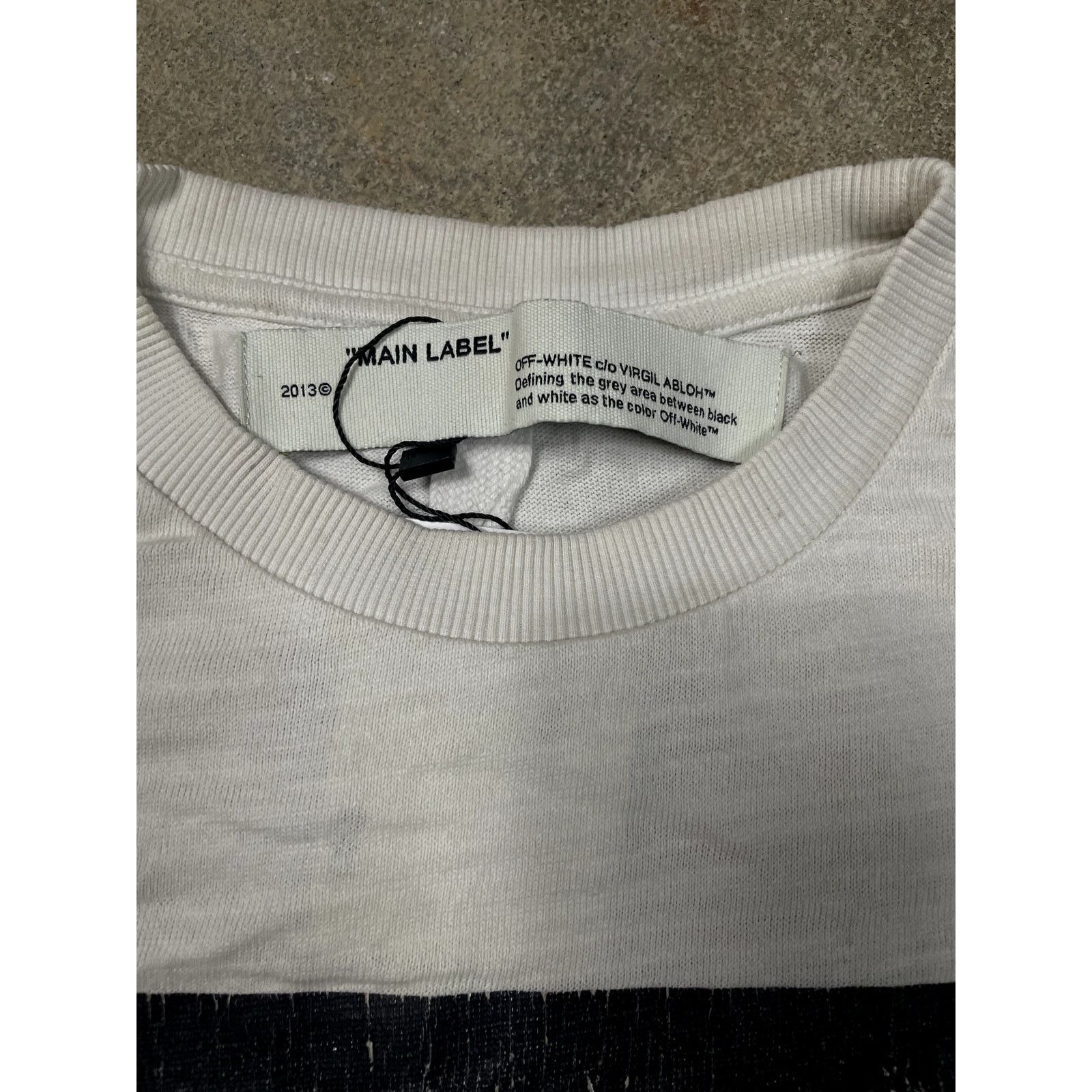 Off-White Off White Mirror Tee White Small Size US S / EU 44-46 / 1 - 3 Thumbnail