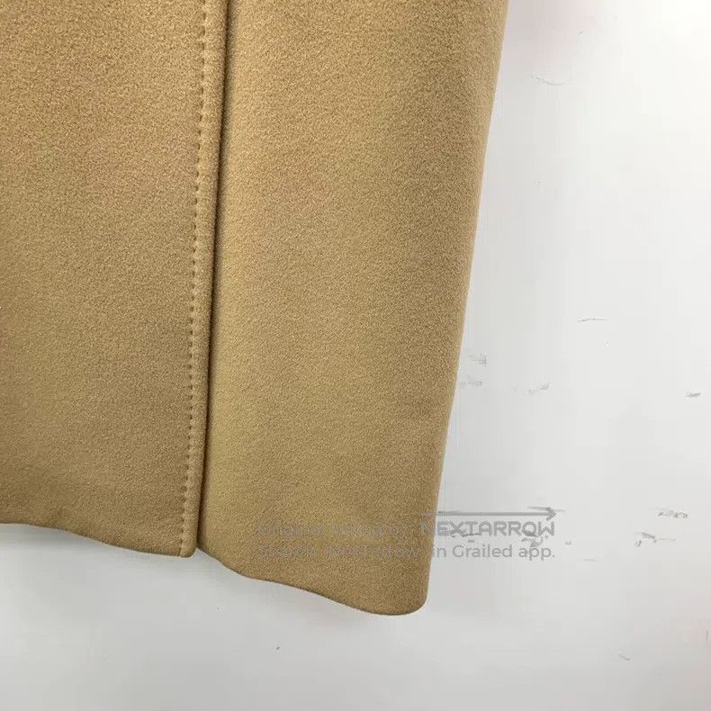 Max Mara Max Mara Brown Sheep Wool Lapel Double Breasted Long Sleev Size S / US 4 / IT 40 - 9 Thumbnail