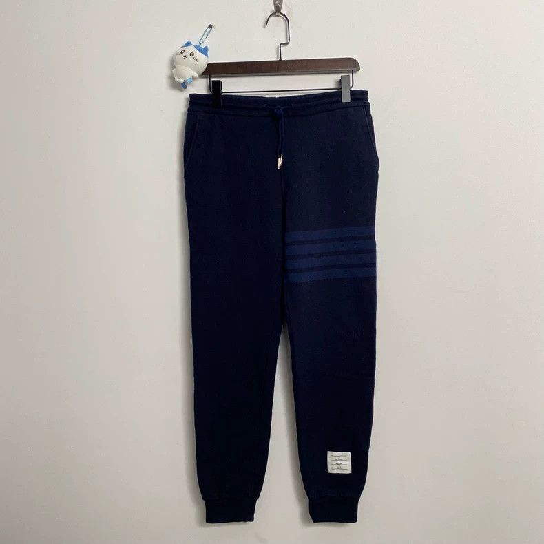 Thom Browne Navy Striped Sweatpants Size 2 - dmc