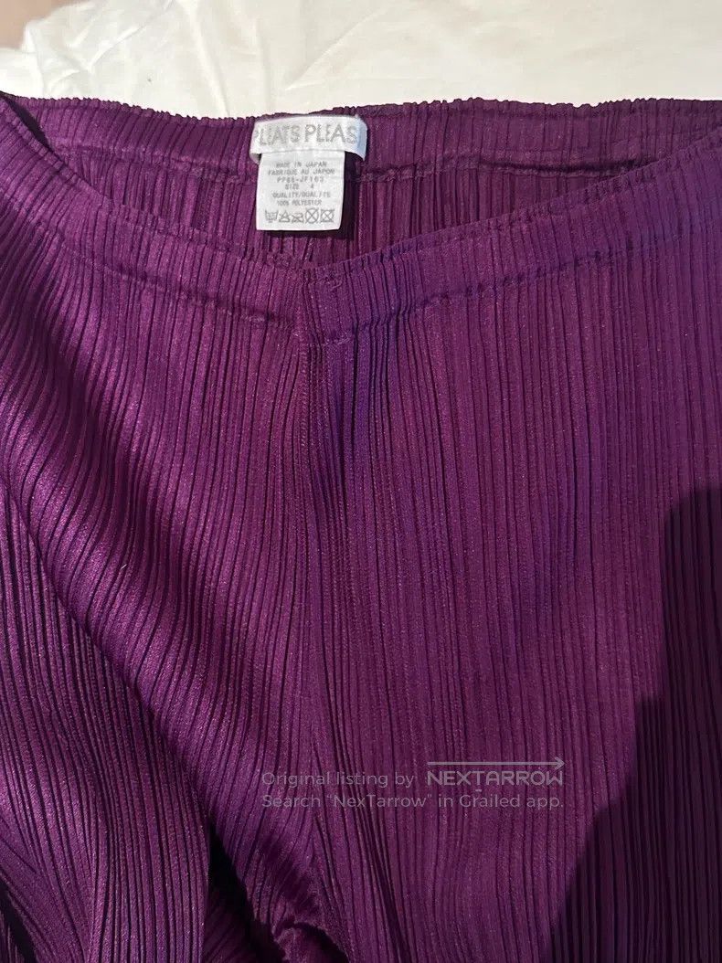 Issey Miyake Issey Miyake Purple Pants Size 26" / US 2 / IT 38 - 5 Thumbnail