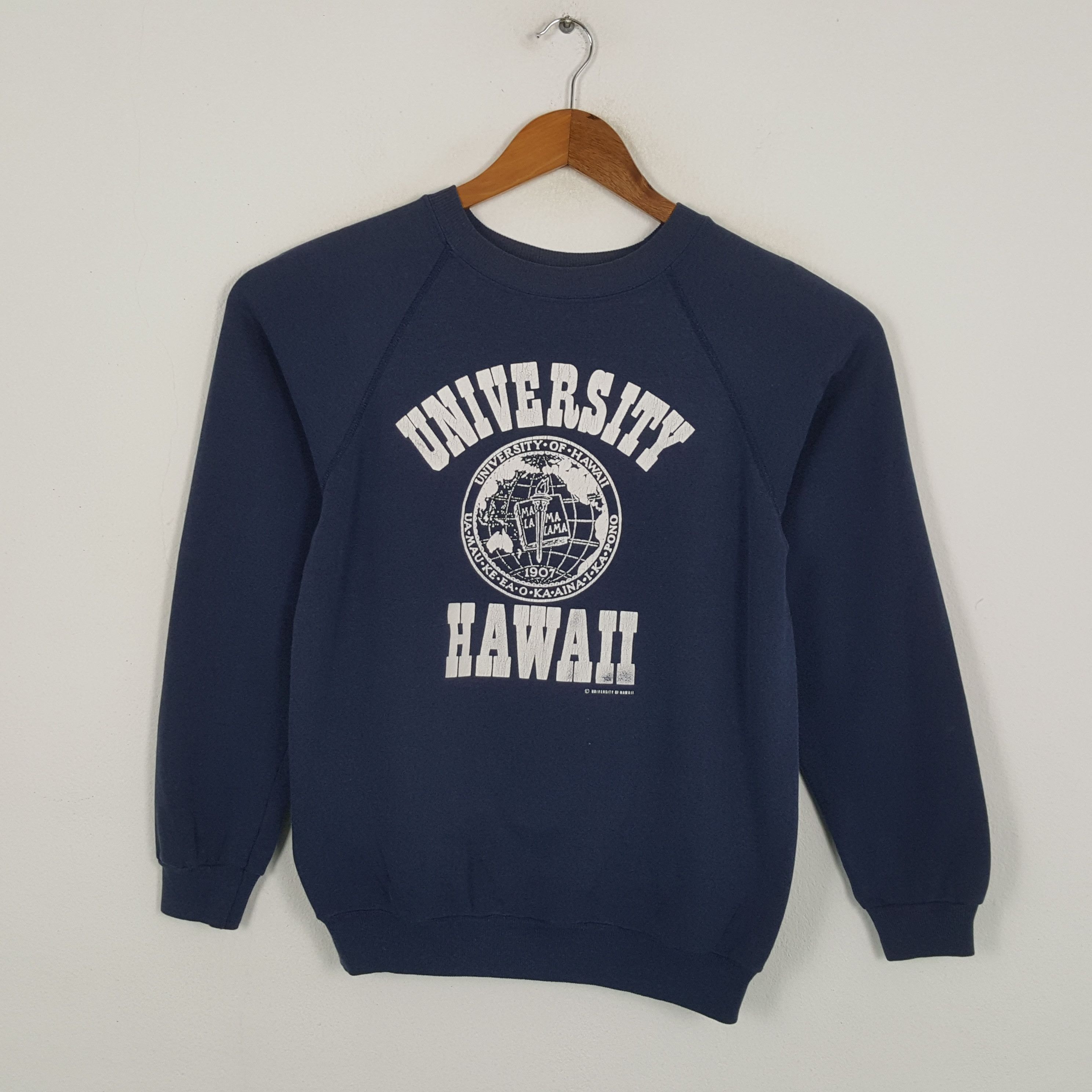 Vintage Vintage 90's UNIVERSITY OF HAWAII Promo Sweatshirts Size US S / EU 44-46 / 1 - 1 Thumbnail
