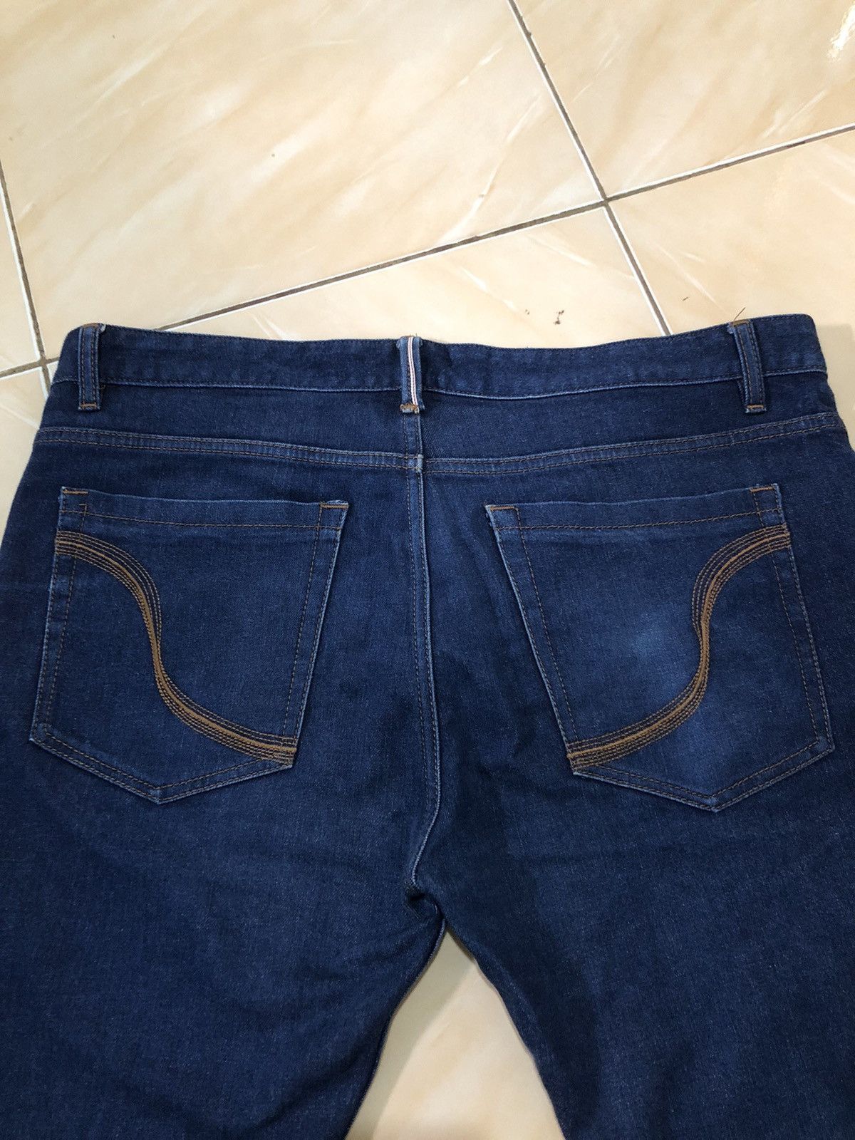 Free People Freeride EVO 3.0 Selvedge Denim Lab Jeans Size US 38 / EU 54 - 8 Thumbnail