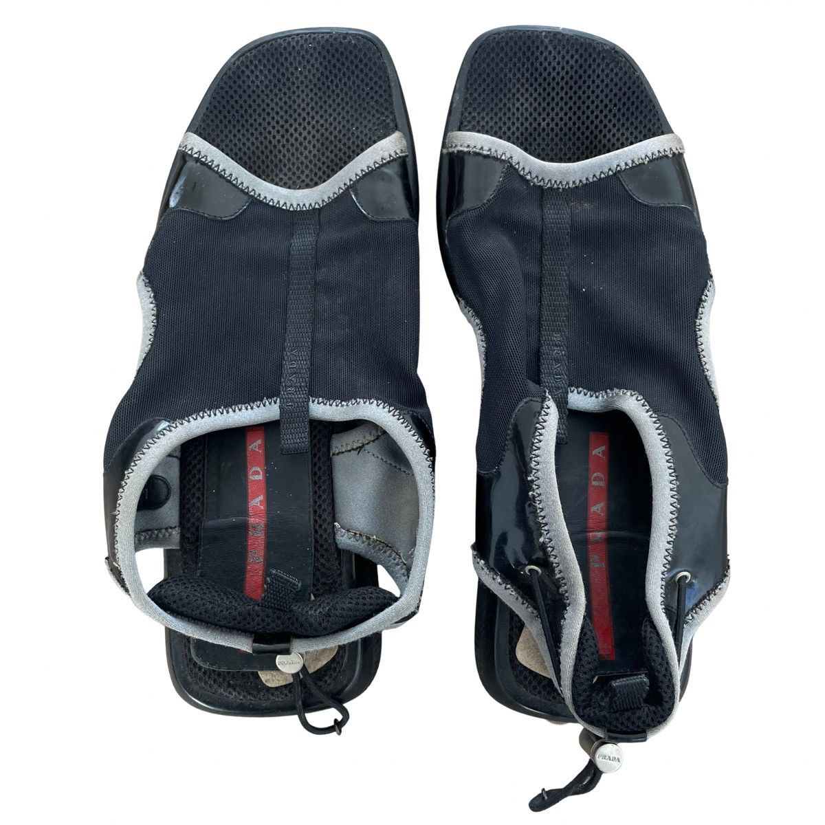 Prada Vintage Prada Linea Rossa Sandals Made In Italy Size 40 Size US 8 / EU 41 - 4 Thumbnail