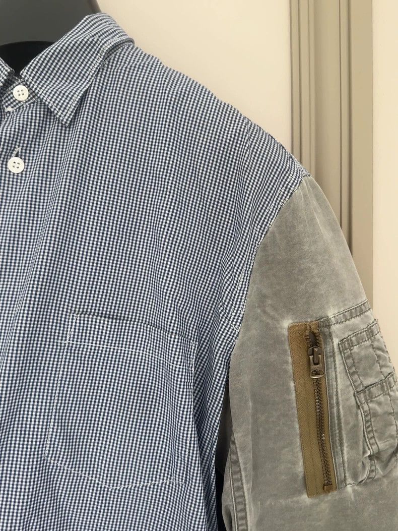 Comme des Garcons comme des garcons Splicing shirt 2503-Nextarrow Size US M / EU 48-50 / 2 - 2 Thumbnail