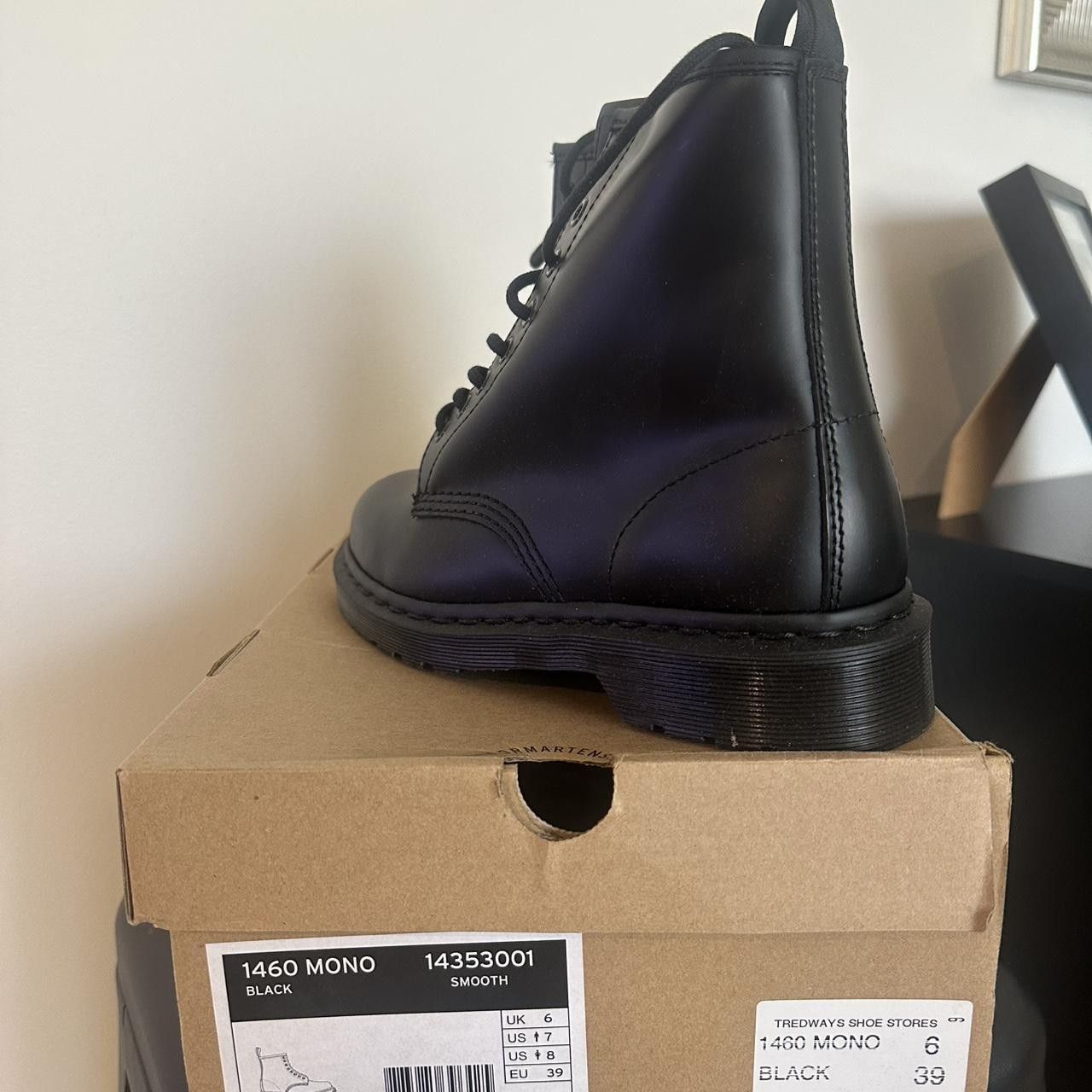 Dr. Martens Dr. Martens 1460 Mono Boots Size US 7 / EU 40 - 4 Thumbnail