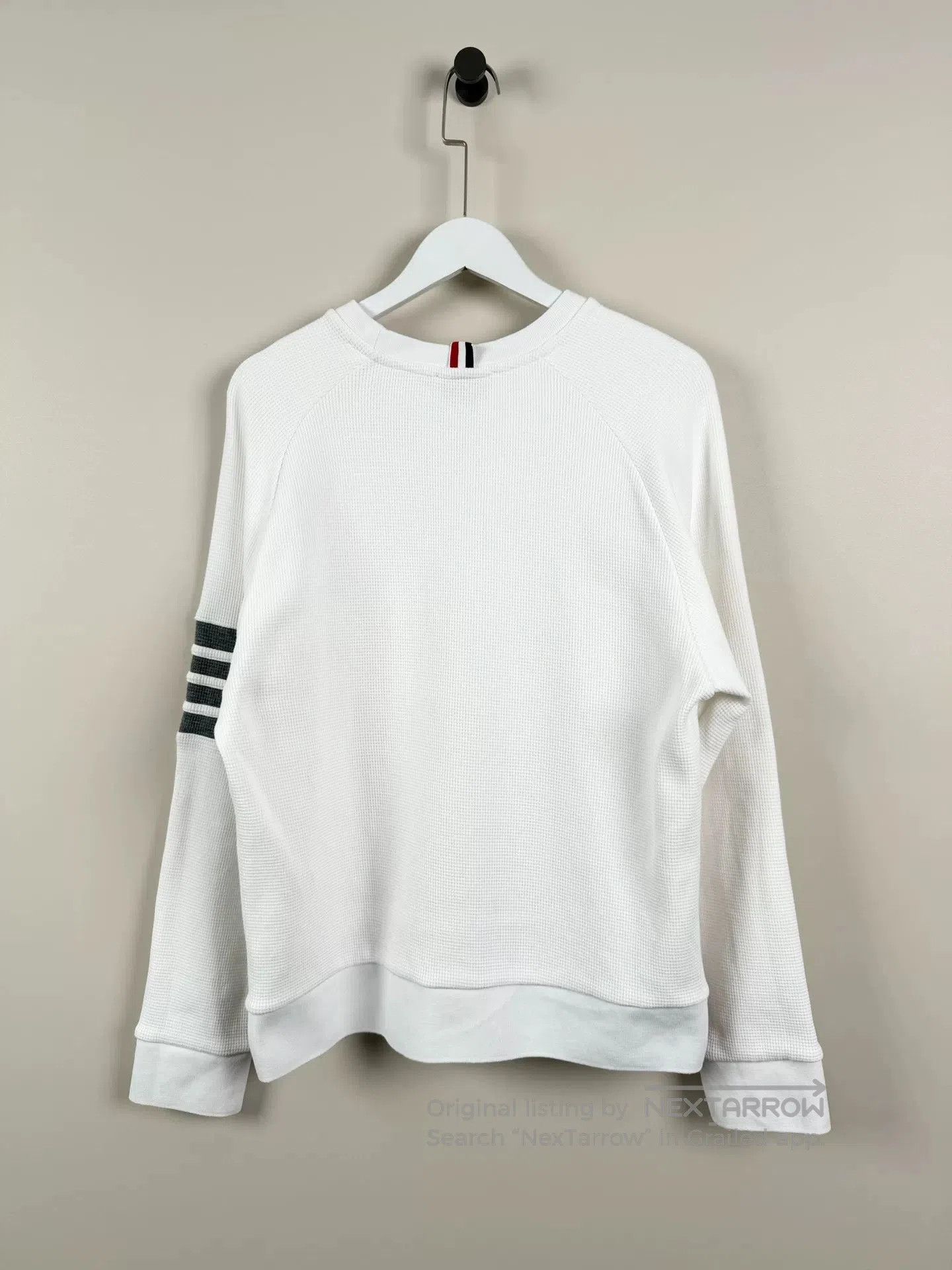 Thom Browne thom browne waffle crewneck sweatshirt size 4. Size US M / EU 48-50 / 2 - 2 Thumbnail
