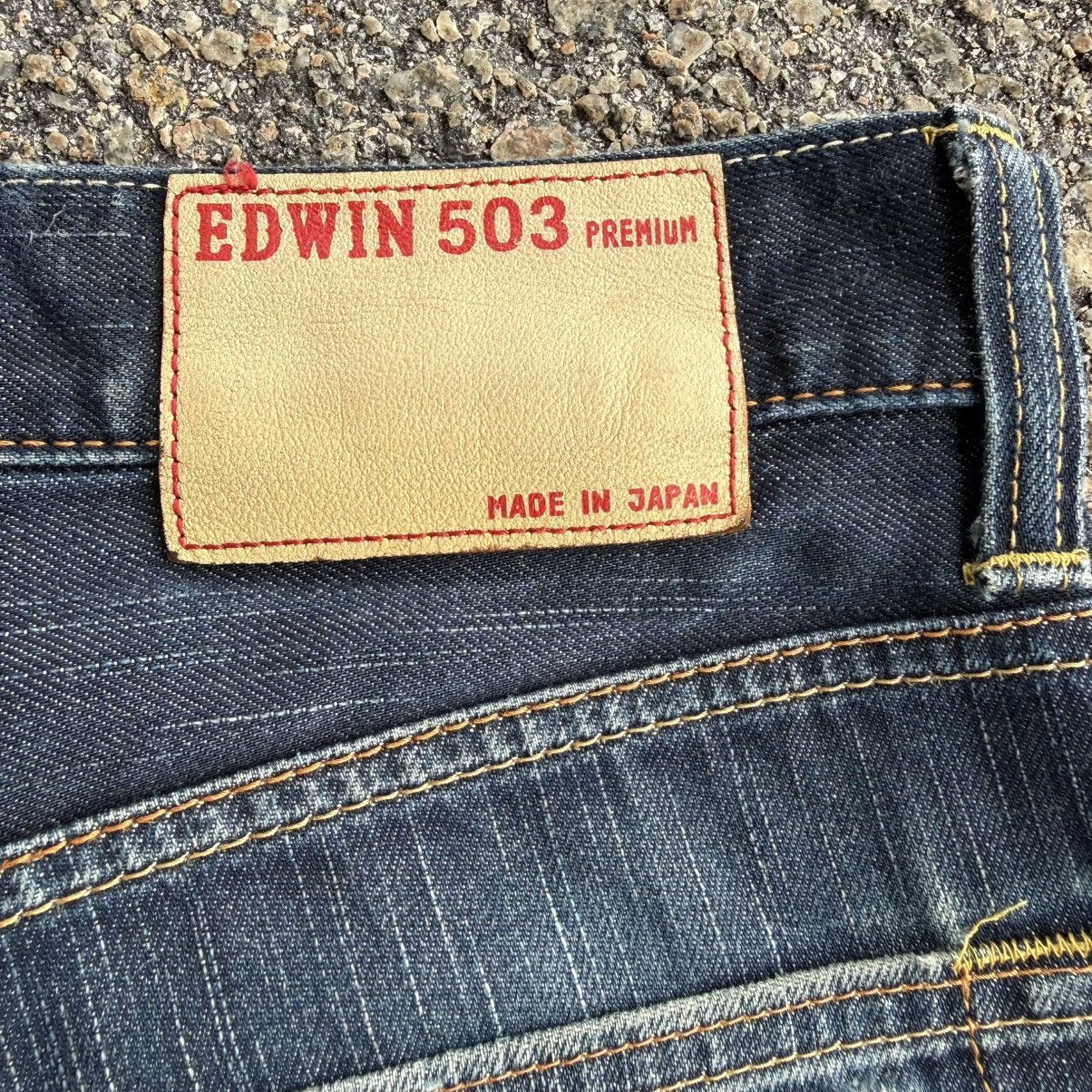 Edwin Vintage edwin 503 premium w34 denim pants Size US 34 / EU 50 - 13 Thumbnail