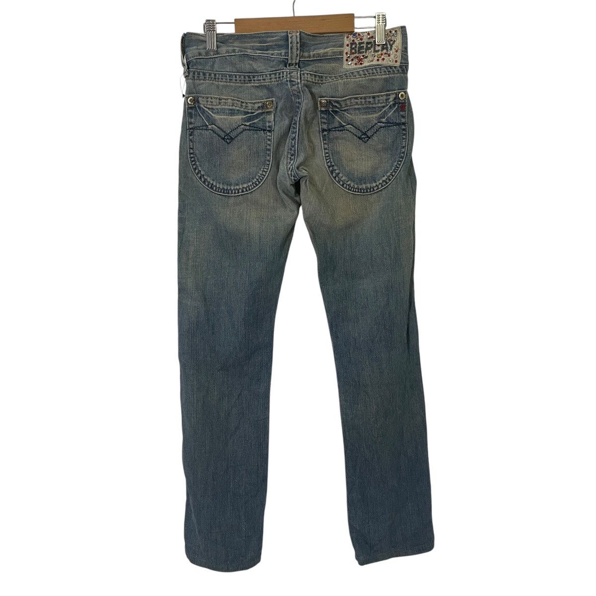 Japanese Brand Vintage Replay Japan Denim Jeans Size 30" / US 8 / IT 44 - 7 Thumbnail
