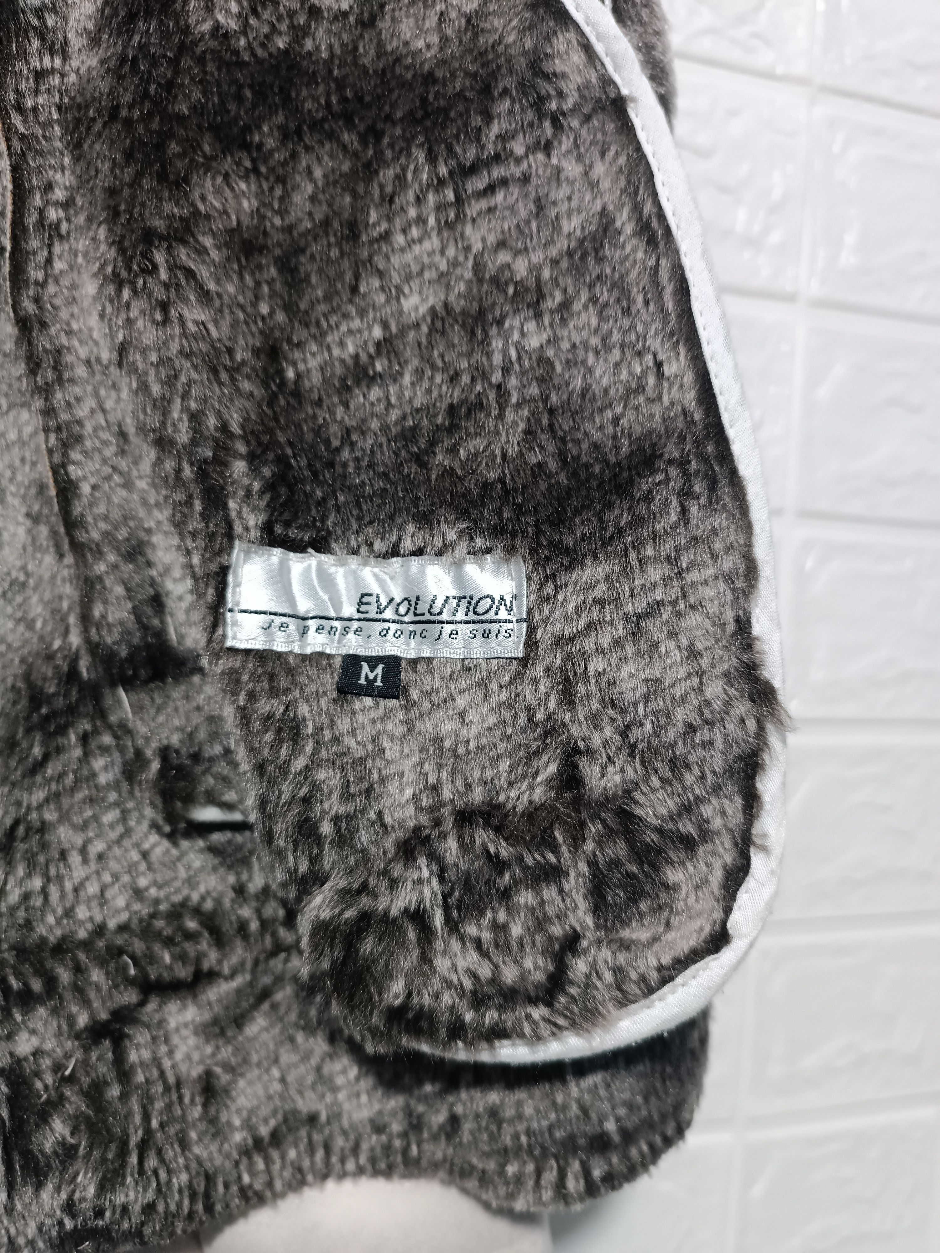 Japanese Brand Japanese Faux Fur Biker Winter Jacket Ifsixwasnine Style Size US M / EU 48-50 / 2 - 9 Thumbnail