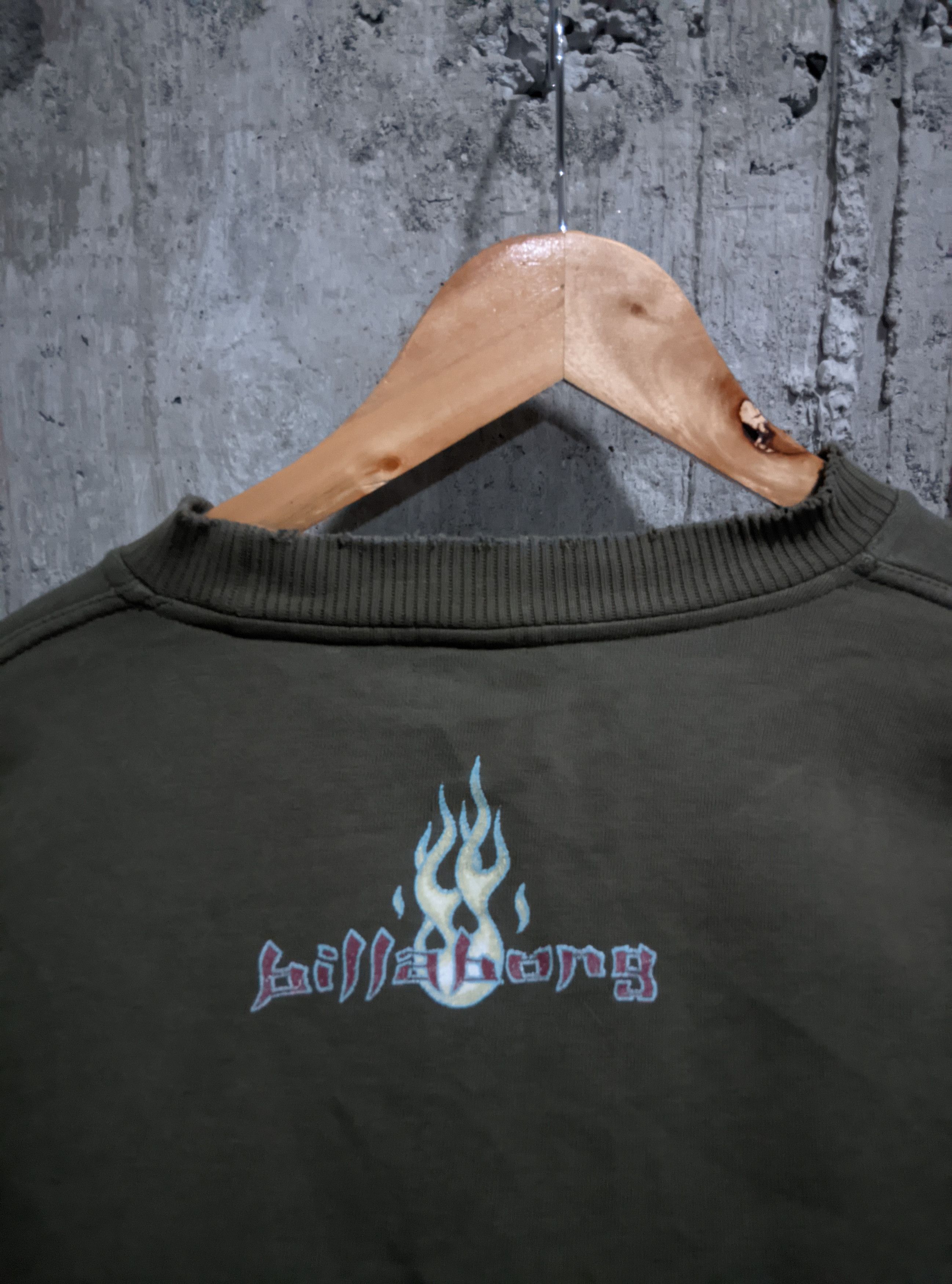 Billabong Vintage 90s billabong flame sleeves distressed surf grunge Size US L / EU 52-54 / 3 - 7 Thumbnail