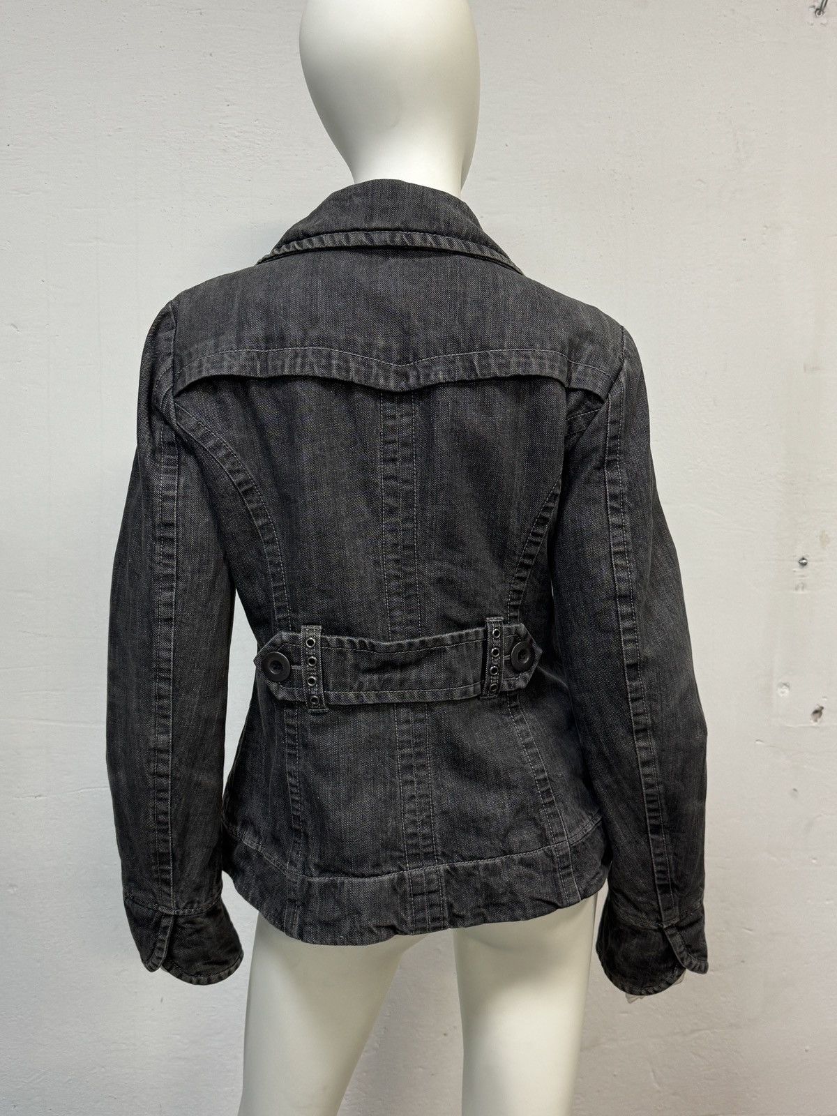 Vintage Vintage y2k Denim Coat Size L / US 10 / IT 46 - 3 Thumbnail