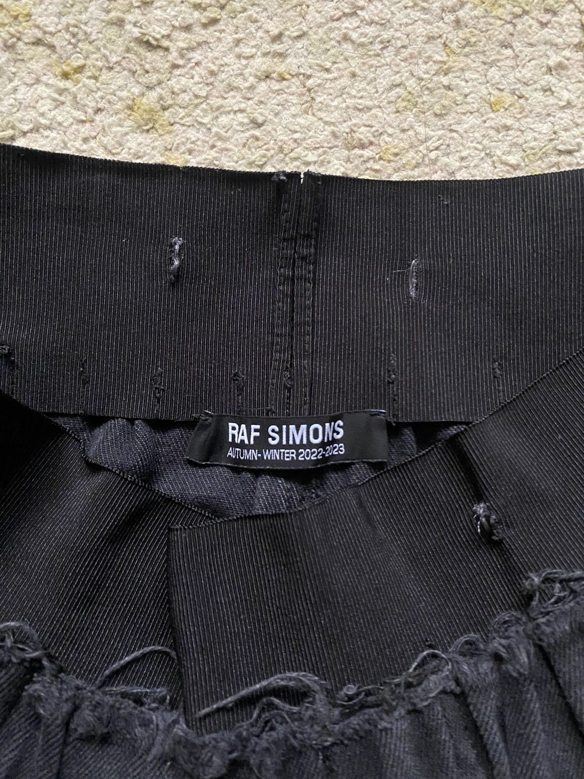 Raf Simons Raf Simons A/W22 Big Denim Pants with Elastic Size US 32 / EU 48 - 7 Thumbnail
