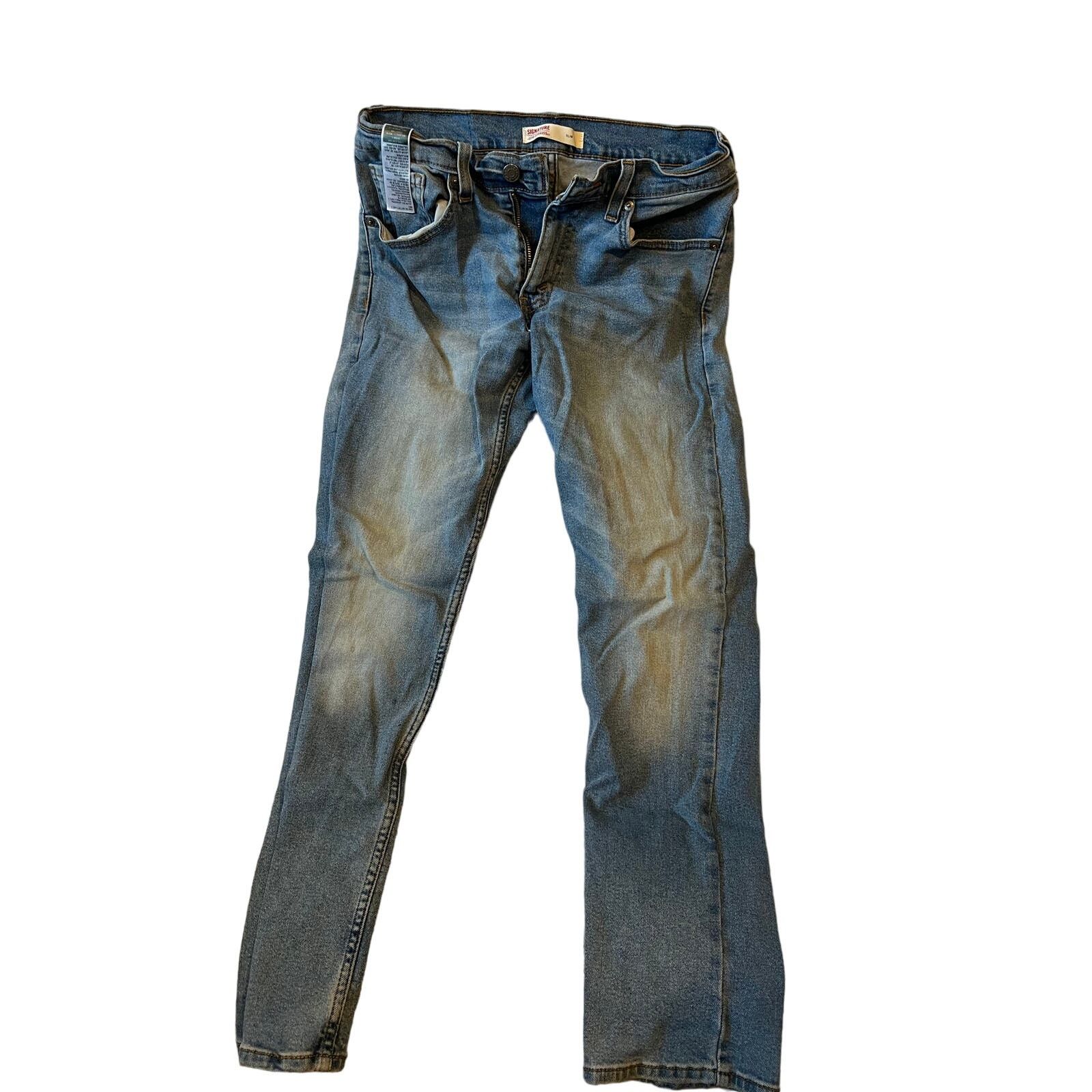 Levi's Levi's Signature Slim Fit Jeans Mens 29x30 Size US 29 - 1 Thumbnail