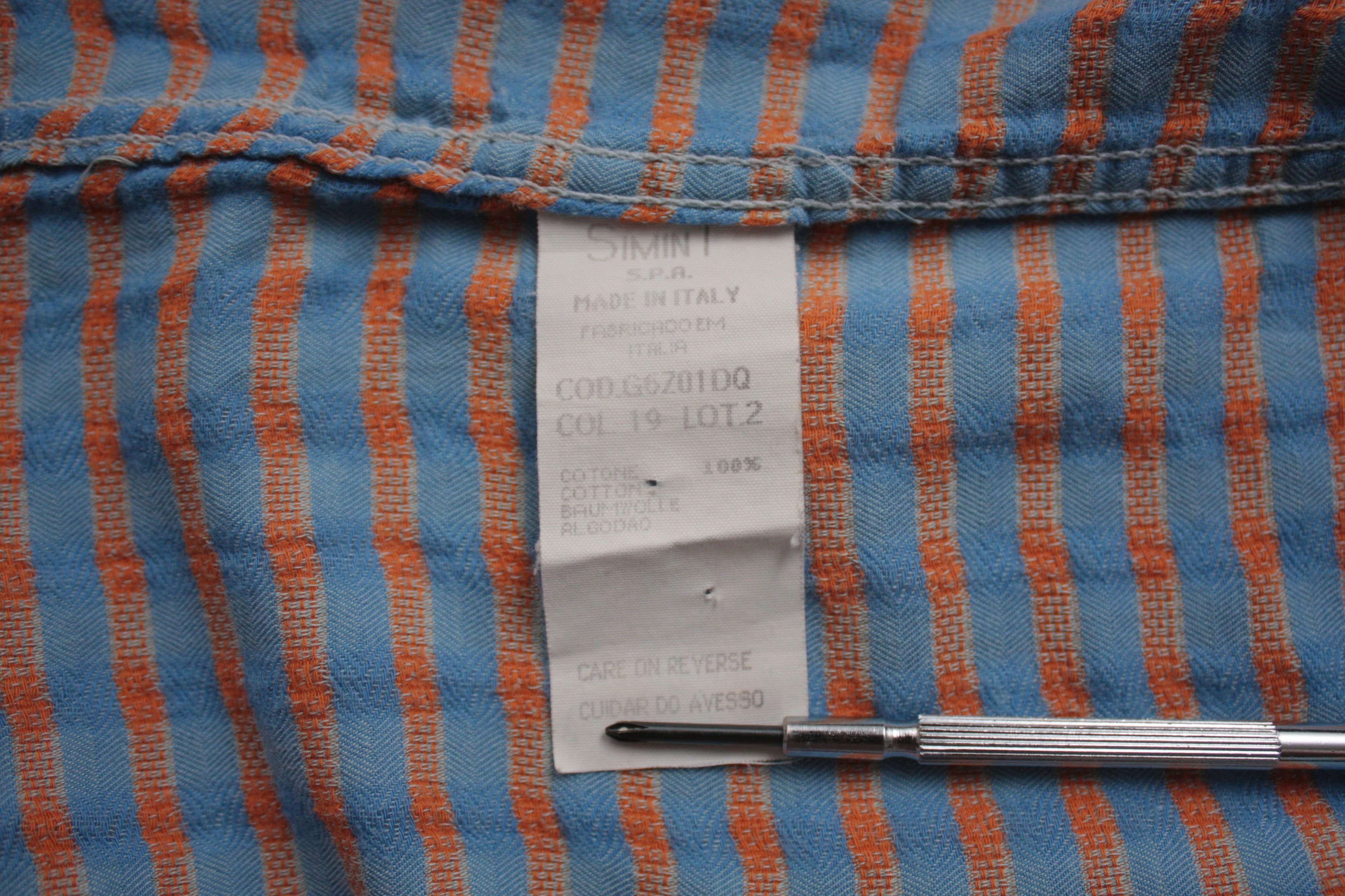 Armani Armani Jeans Vintage Short Sleeve Shirt Men's Large Size US L / EU 52-54 / 3 - 7 Thumbnail