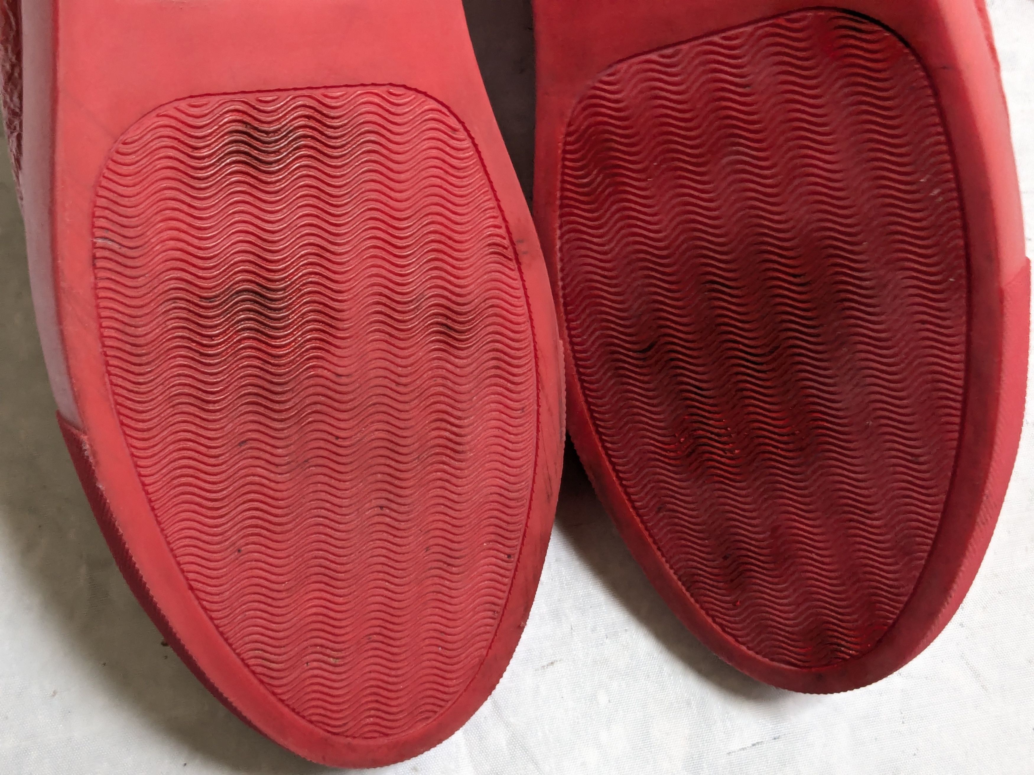 Balenciaga Balenciaga Arena Red 13 High Tops Leather Sneakers Size US 13 / EU 46 - 18 Thumbnail