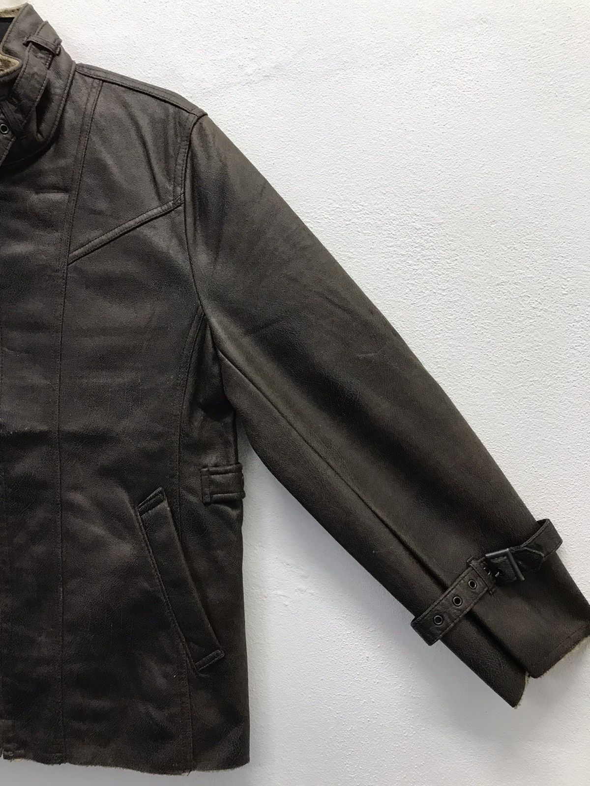 Japanese Brand Vintage Men’s Batsu Leather Jacket Size US M / EU 48-50 / 2 - 4 Thumbnail