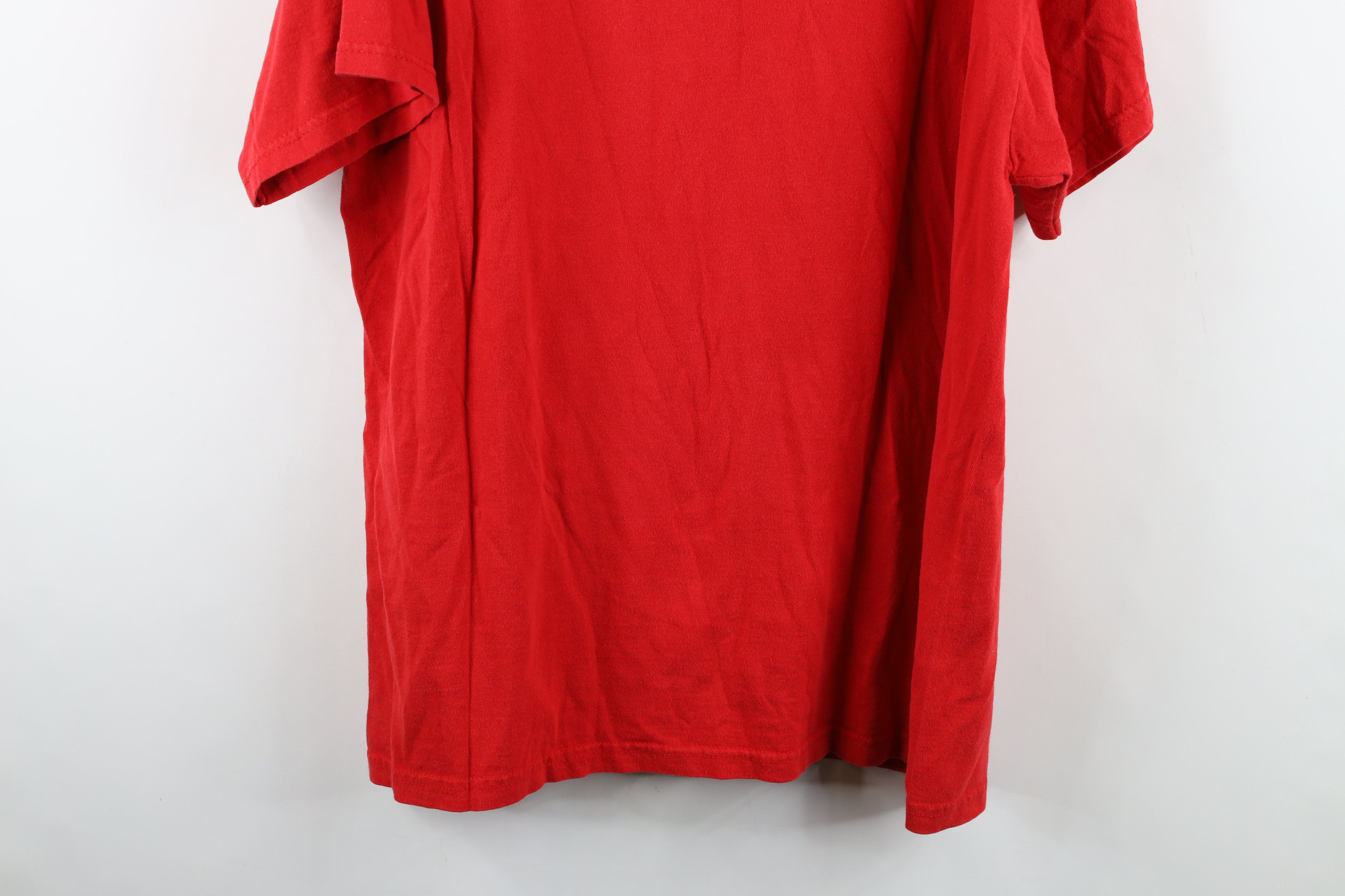 Vintage Vintage 90s Christmas Happy Santa Sports Car T-Shirt Red Size US XL / EU 56 / 4 - 14 Thumbnail