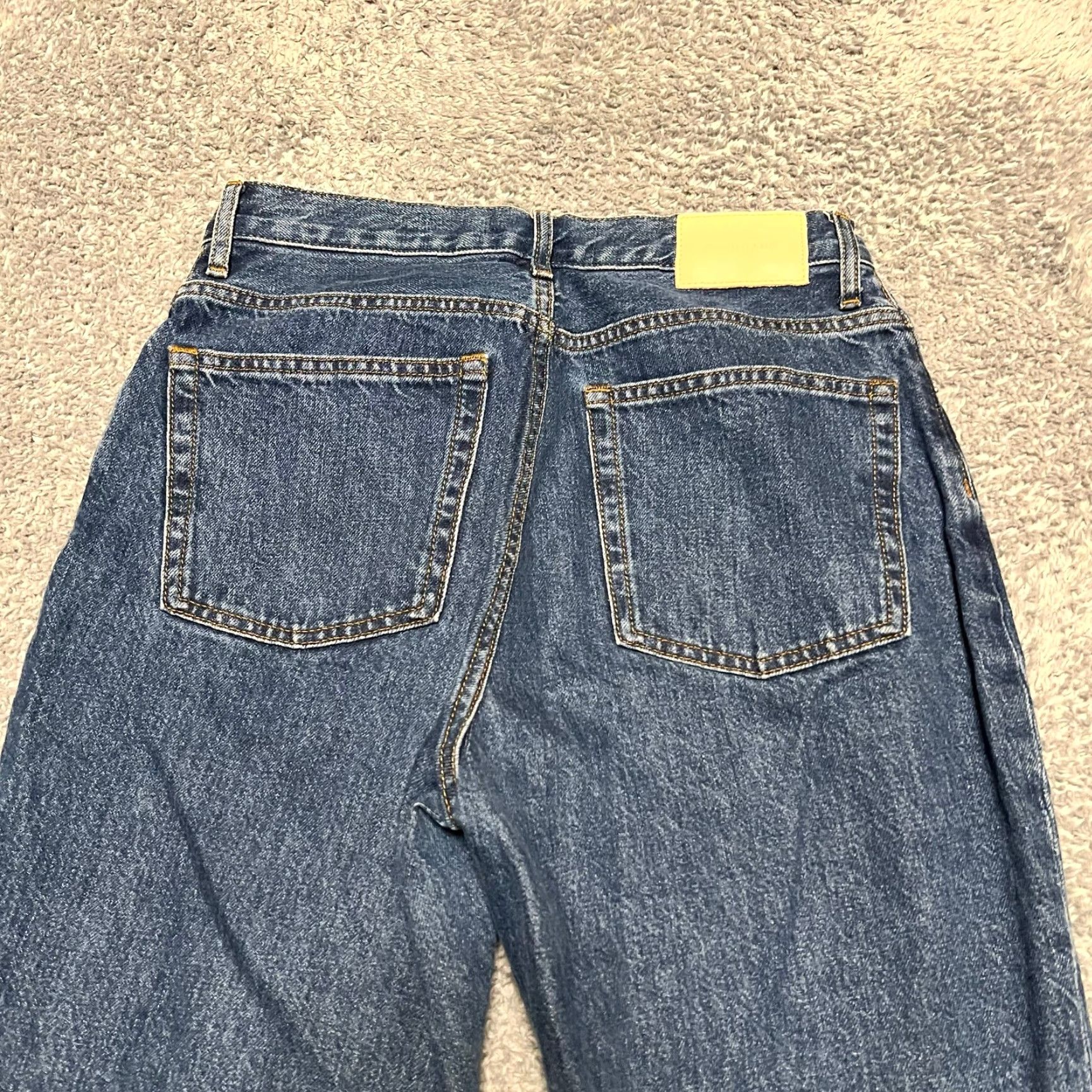 Everlane Everlane Jeans Womens 27 Ankle 90s High Rise Cropped Blue Denim Pants Womens Jeans 27 Ankle Cropped Blue Denim 90s Size 27" / US 4 / IT 40 - 3 Thumbnail