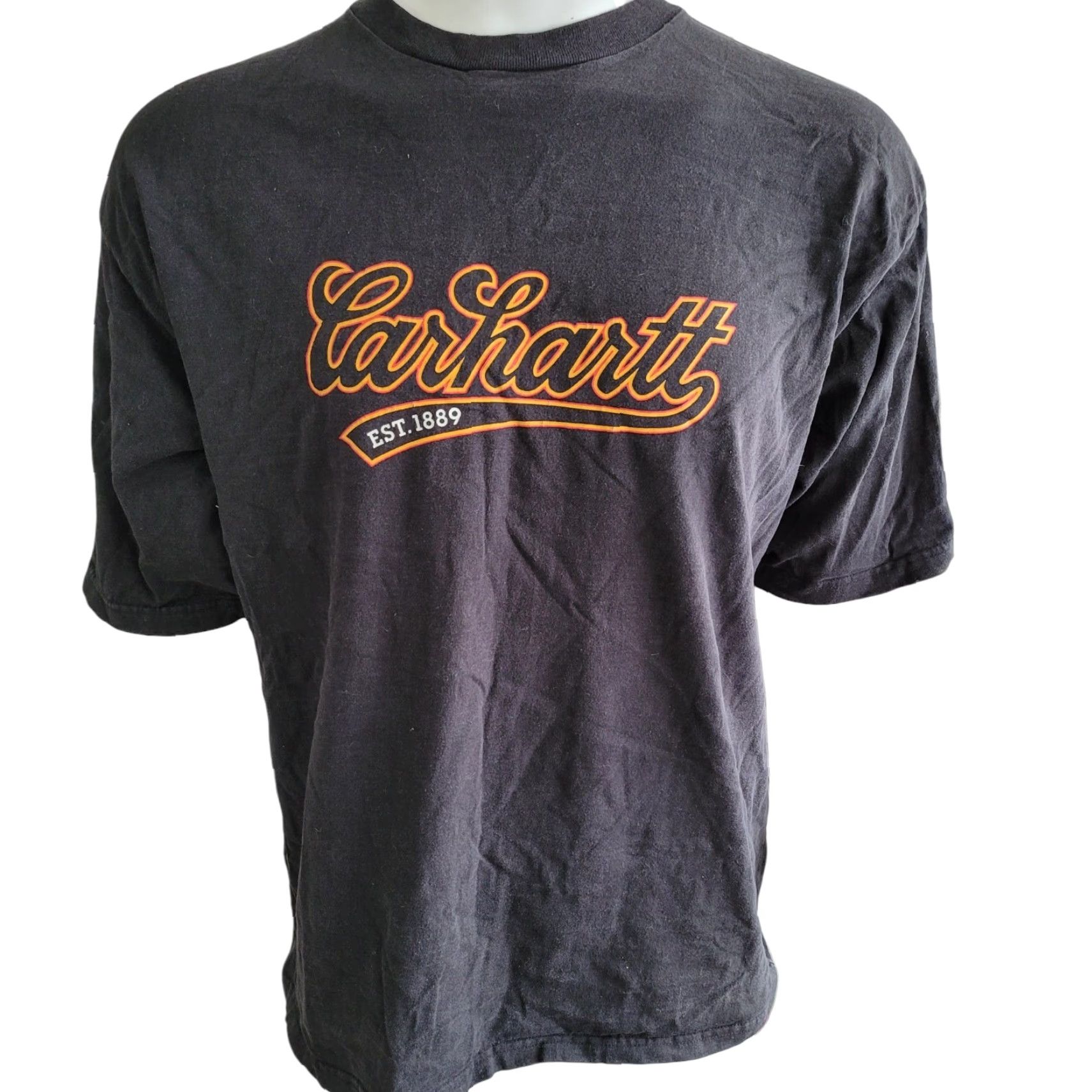 Carhartt VINTAGE Carhartt T-Shirt Men's L - Original Fit, Multicoloured, Short Sleeve, Crew Neck Size US L / EU 52-54 / 3 - 2 Thumbnail