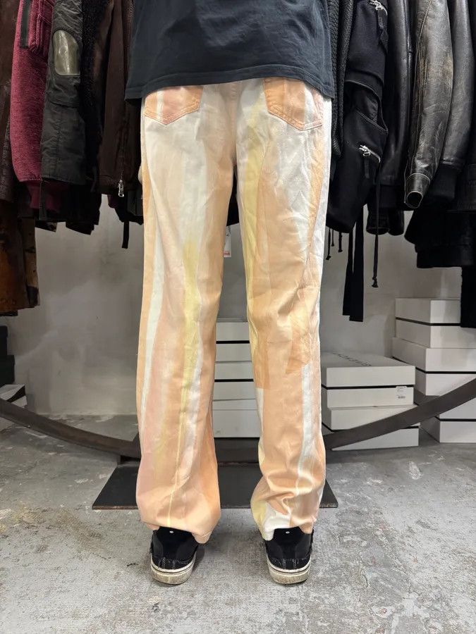 Gianfranco Ferre × Vintage 2000s Gianfranco Ferré Soft Pink Elevation Pants Size US 30 / EU 46 - 5 Thumbnail