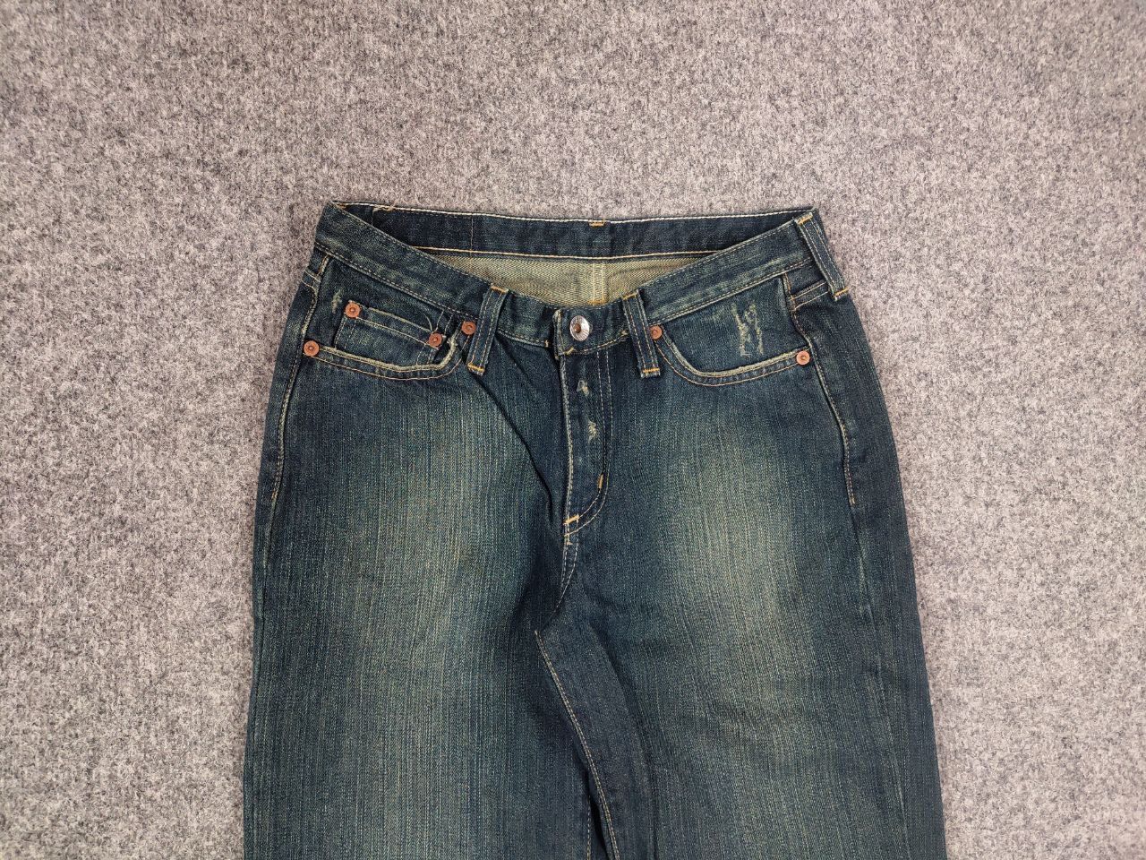 G-Star Vintage G Star Raw Y2K l.g.b. style flared low denim Jeans Size 28" / US 6 / IT 42 - 6 Thumbnail