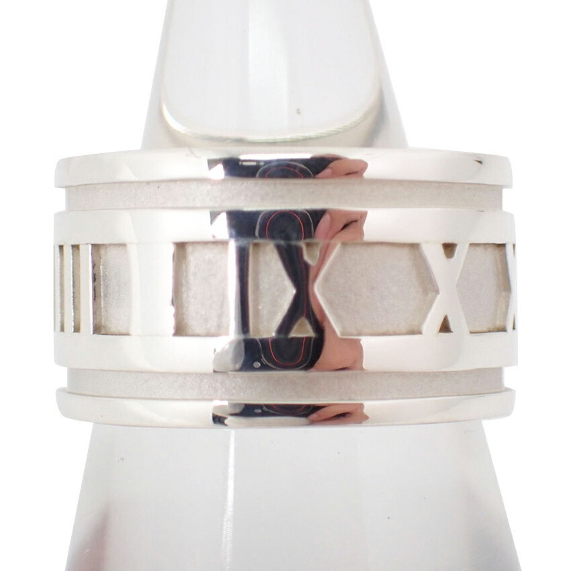 TIFFANY 925 Atlas Wide Ring, size 14.5