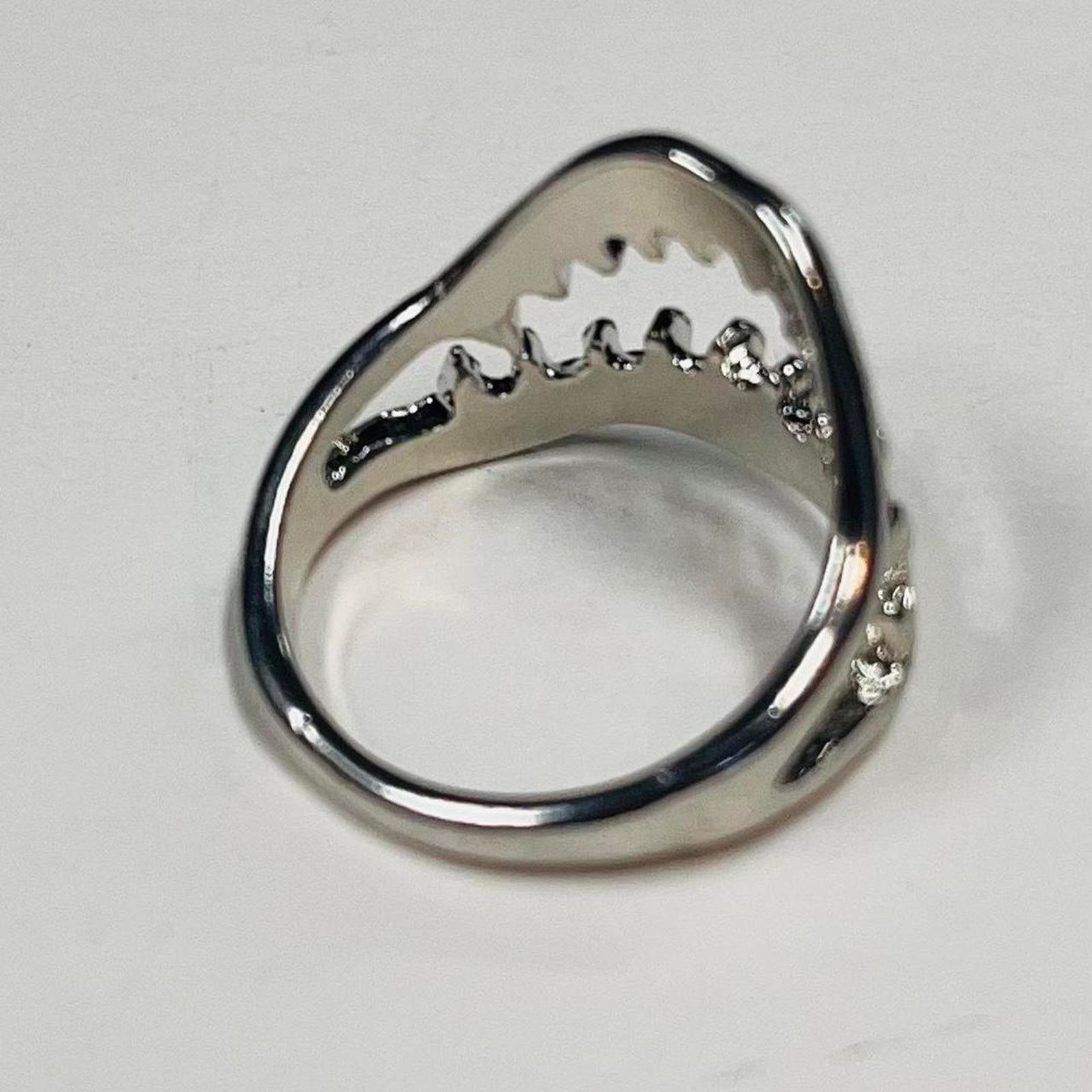Vintage Y2k 2000s vintage style shark ring Size ONE SIZE - 3 Thumbnail