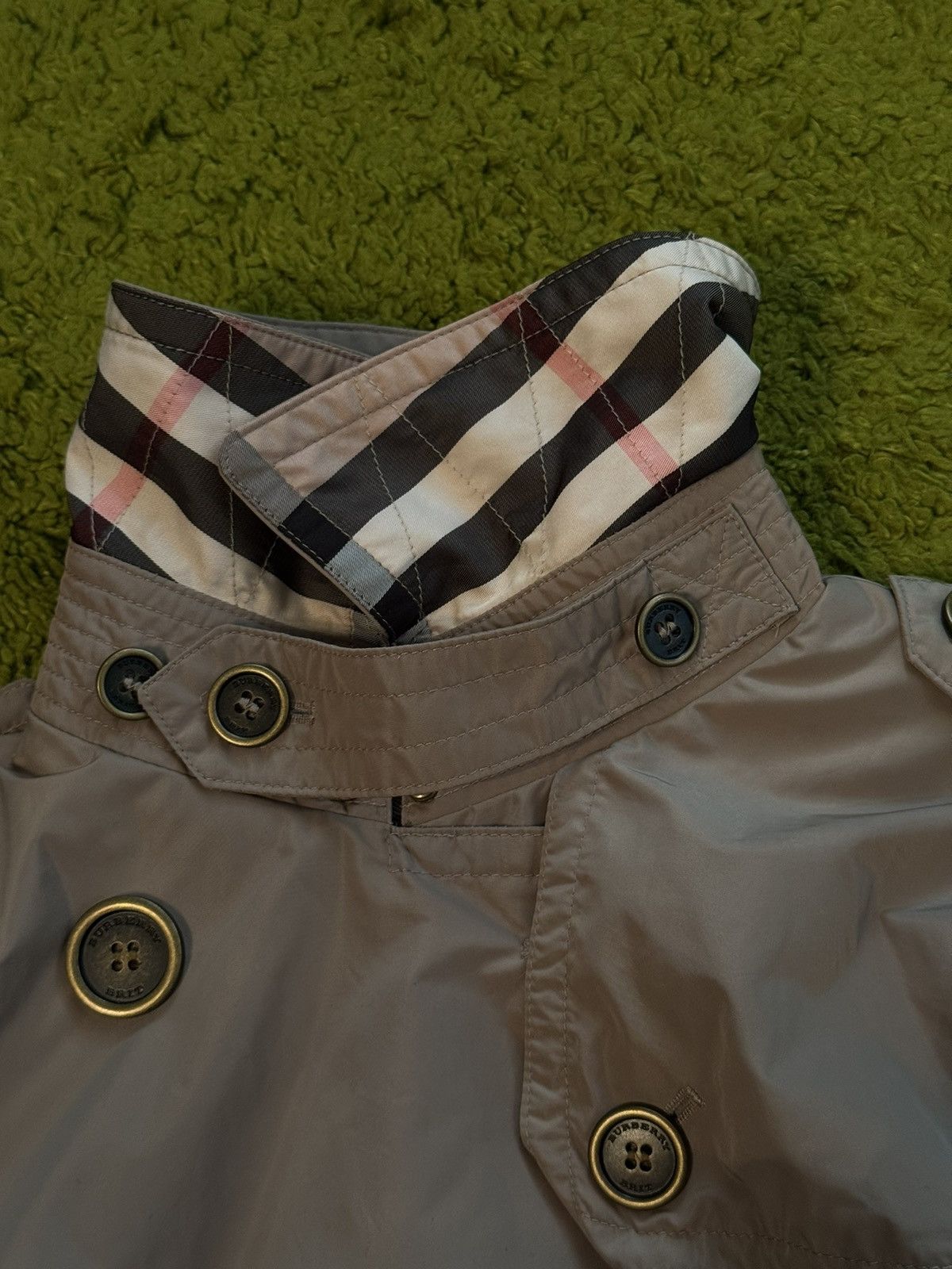 Burberry Burberry Brit nylon belted trench coat Size M / US 6-8 / IT 42-44 - 7 Thumbnail