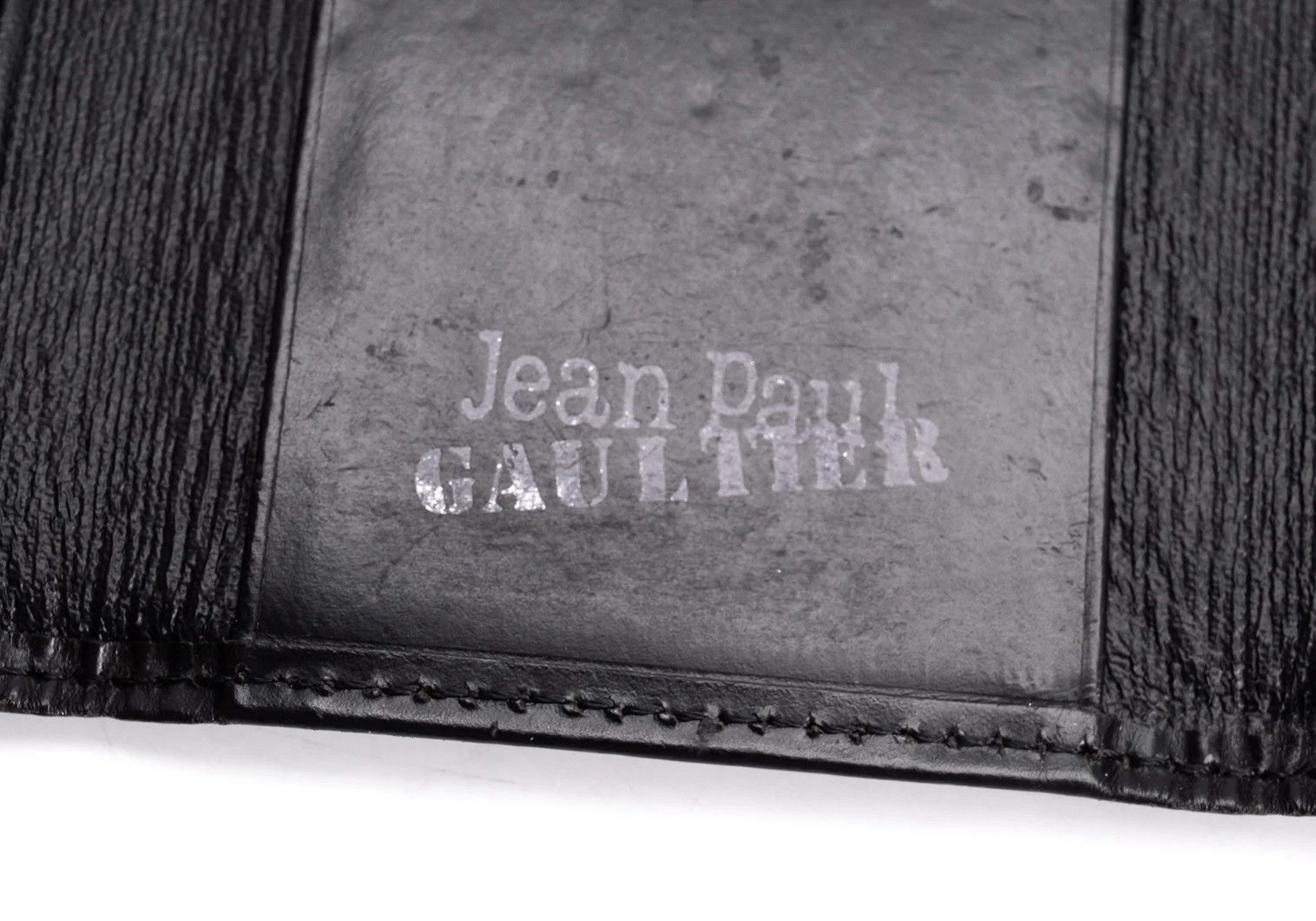 Jean Paul Gaultier Metal Plate Key Case in Black Size ONE SIZE - 12 Thumbnail