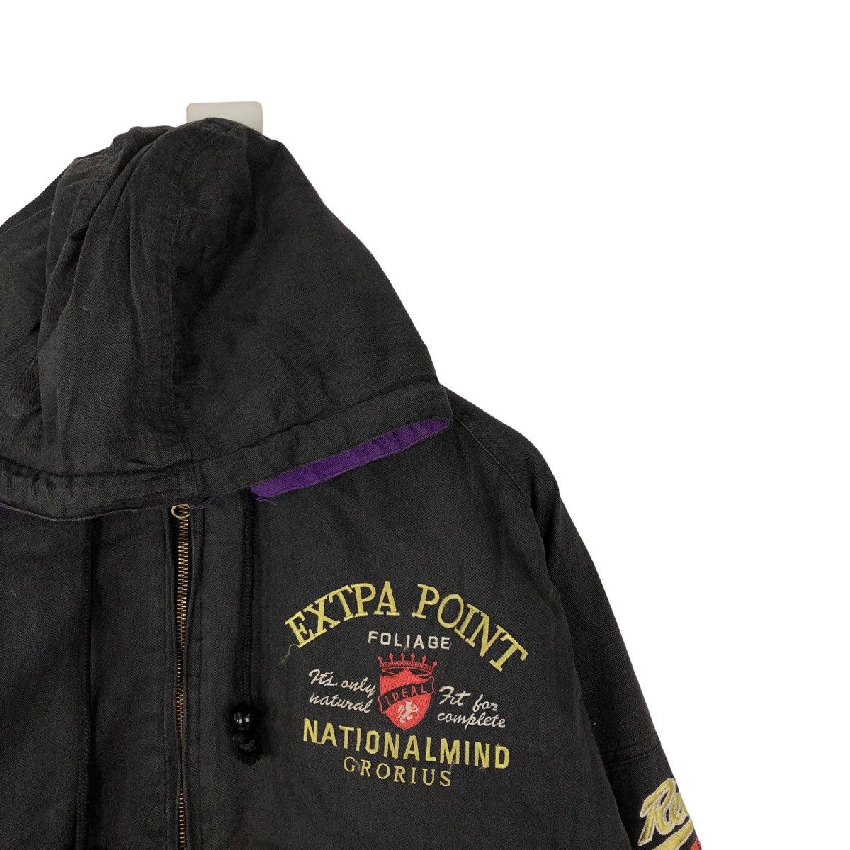 Japanese Brand 🔥90s VINTAGE BOMBER JACKET BIG LOGO RIOTRIOT NEW TOP LEADER Size US M / EU 48-50 / 2 - 5 Thumbnail