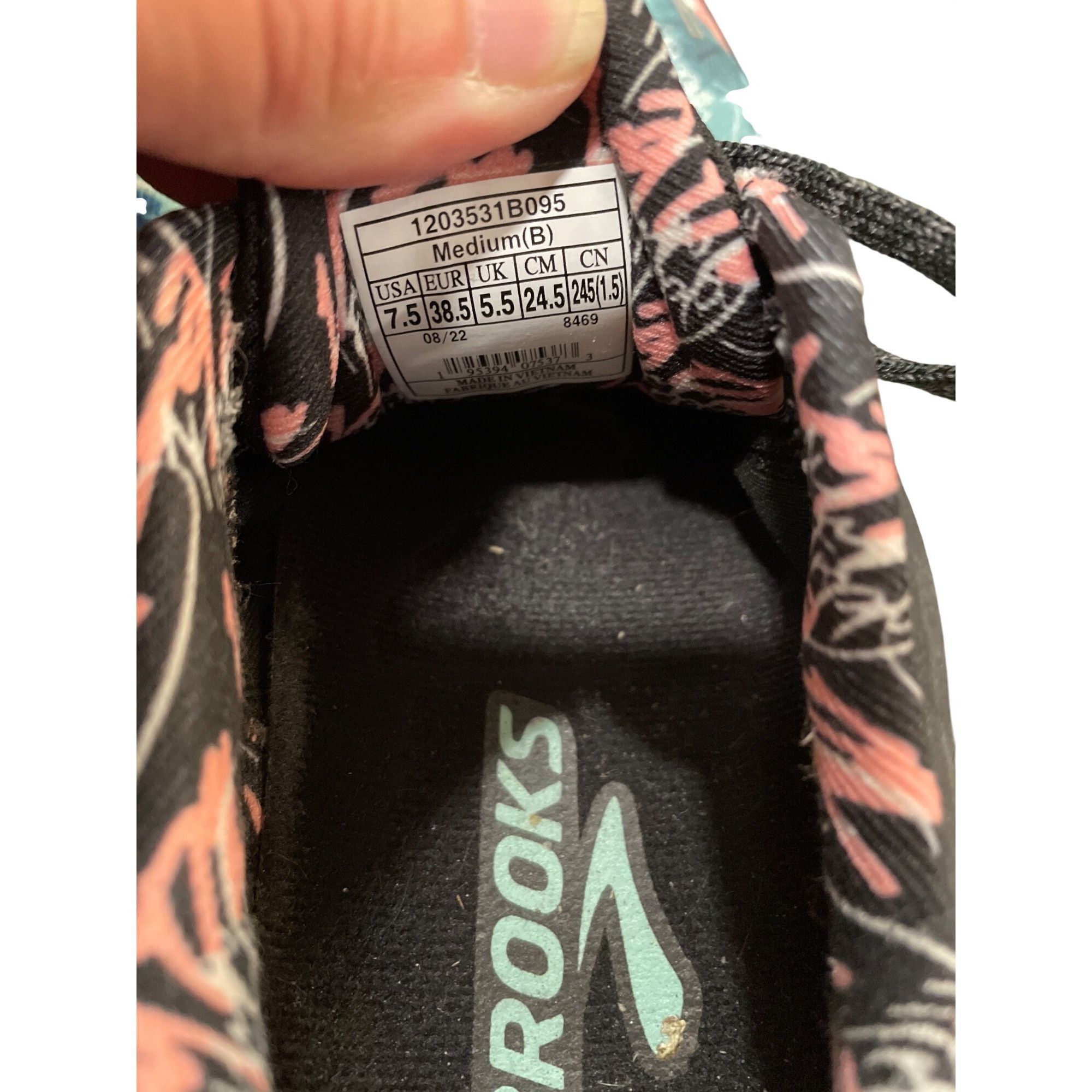 Brooks Brooks Adrenaline GTS 22 wms abstract low running sneakers s Size US 7.5 / IT 37.5 - 7 Thumbnail