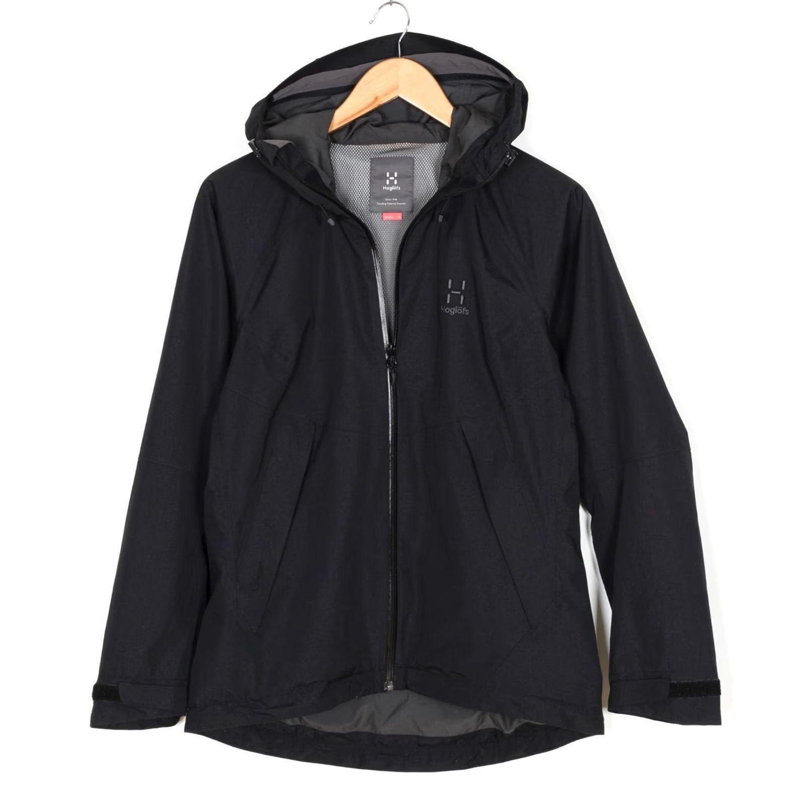 Vintage Haglöfs PROOF Esker Jacket Women M Hooded Waterproof Outdoor MJ3234 Jacket Size M / US 6-8 / IT 42-44 - 2 Thumbnail