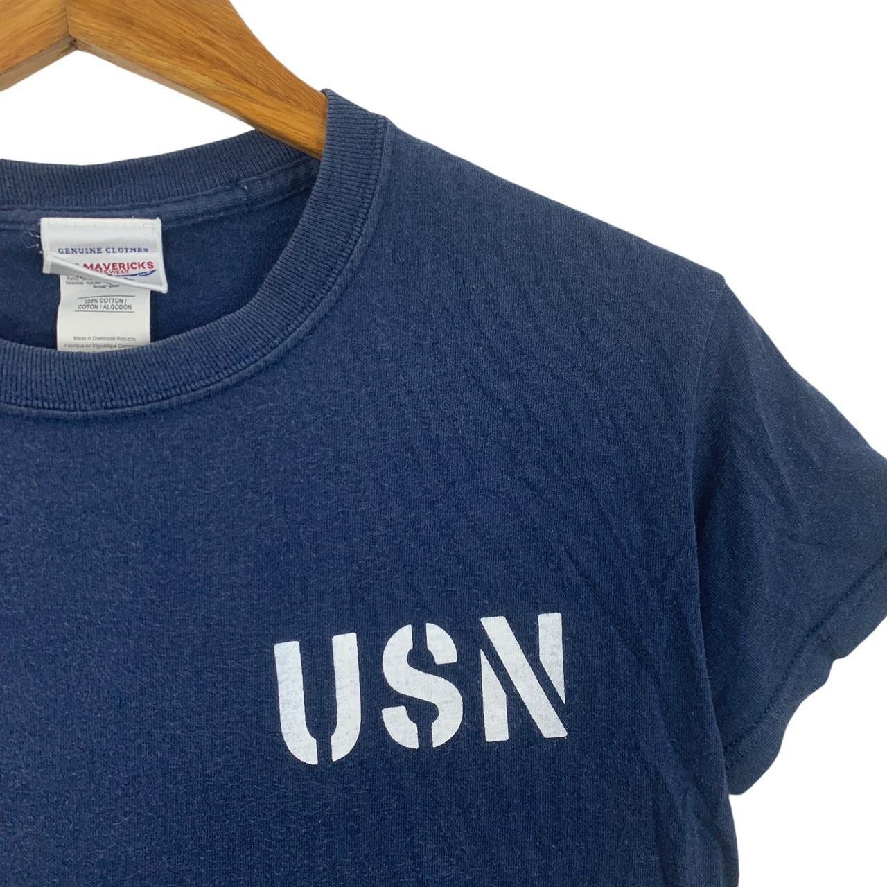 Vintage Vintage THE MAVERICKS USN US Navy Mig Hunter Tee Size US S / EU 44-46 / 1 - 3 Thumbnail